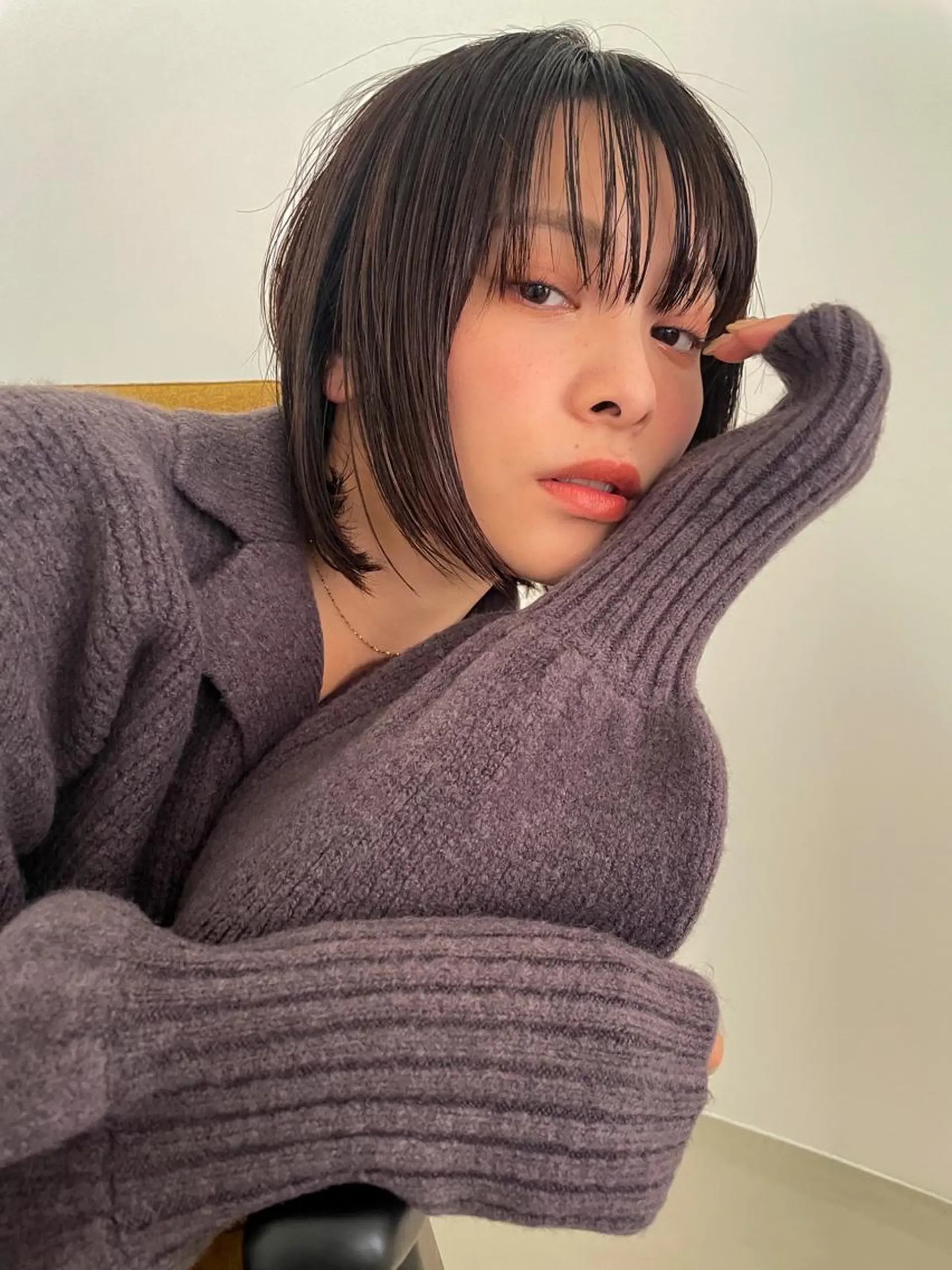 ショート カラー ヘアアレンジ ヘアカラー 縮毛矯正 トリートメント 似合わせカラー / レイヤーMADOKAのヘアスタイル