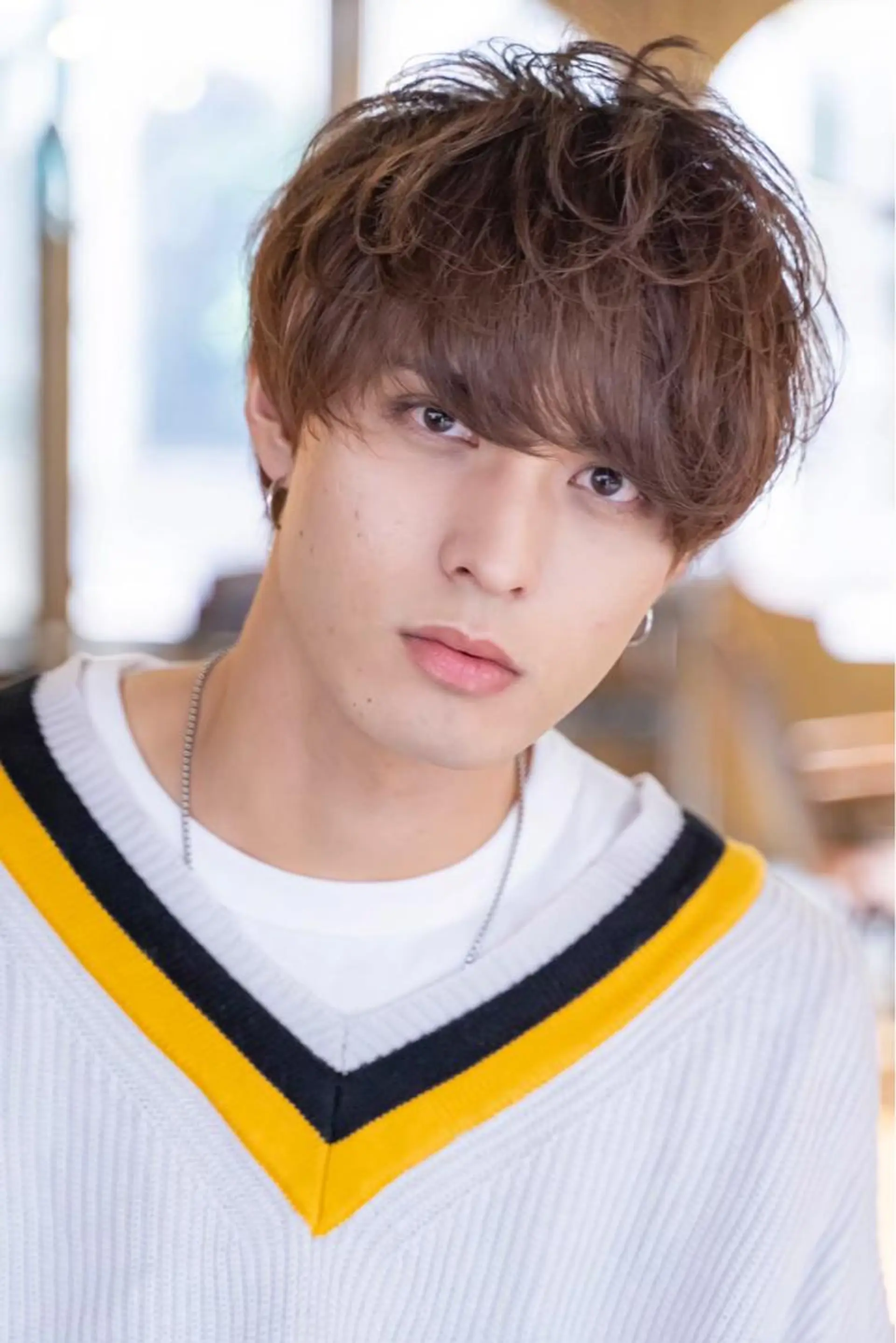 パーマ メンズ グレージュカラー🤎 mai🤎のヘアスタイル