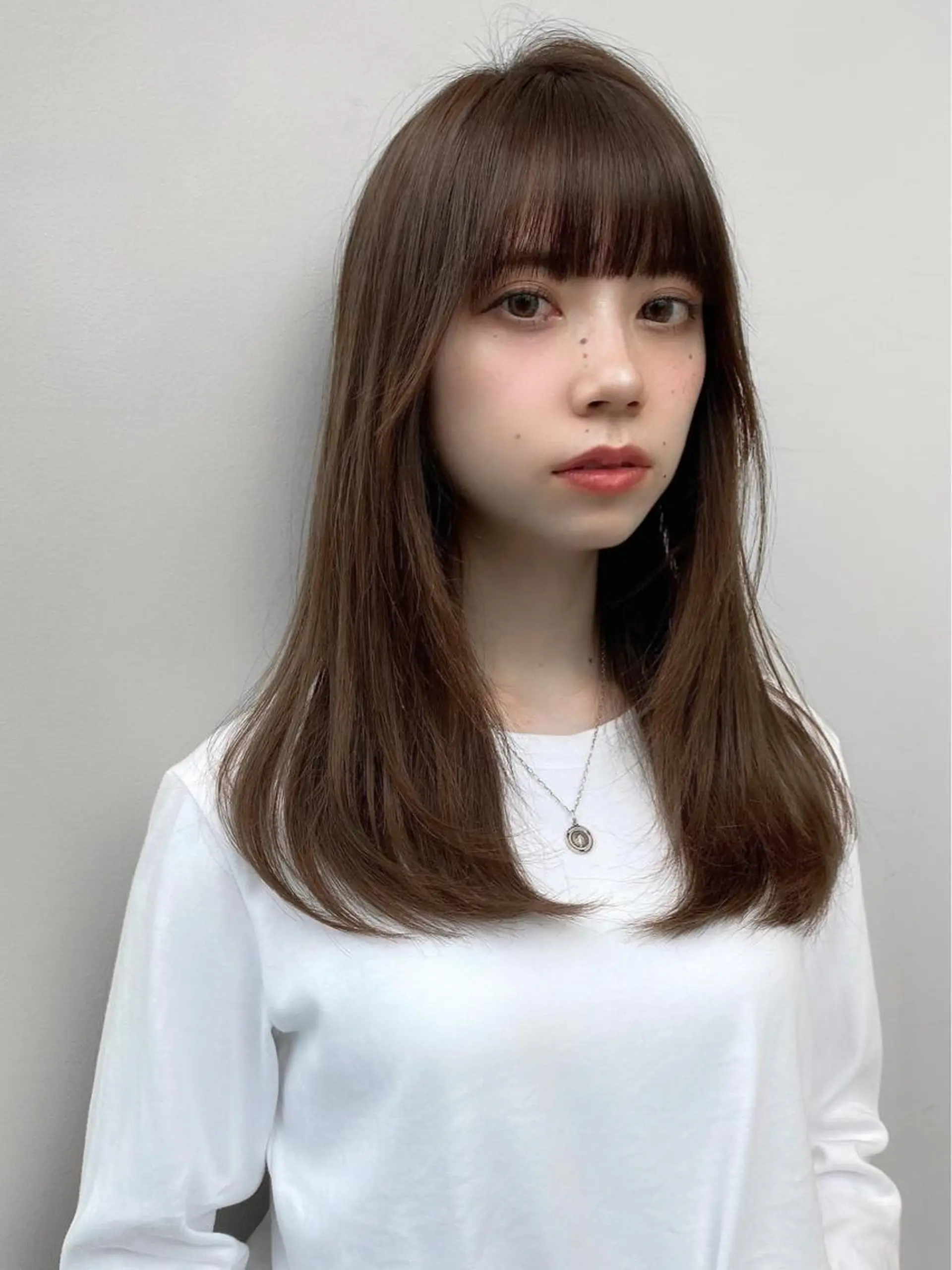 ロング カラー レイヤー/顔周り /透明感🩶高橋大のヘアスタイル