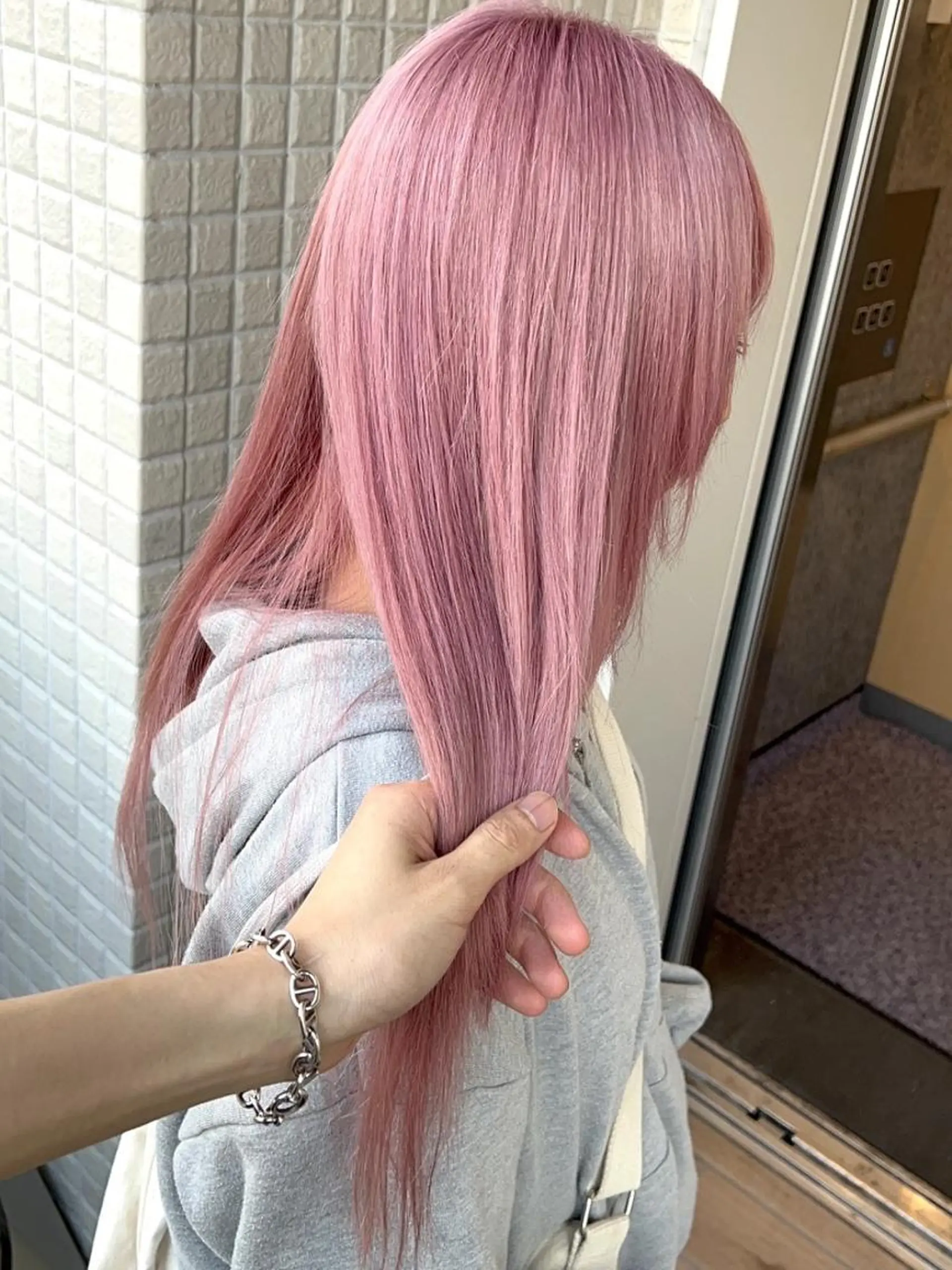 ロング カラー ブリーチ ダブルカラー ✨【公式】 juhl.横浜✨のヘアスタイル