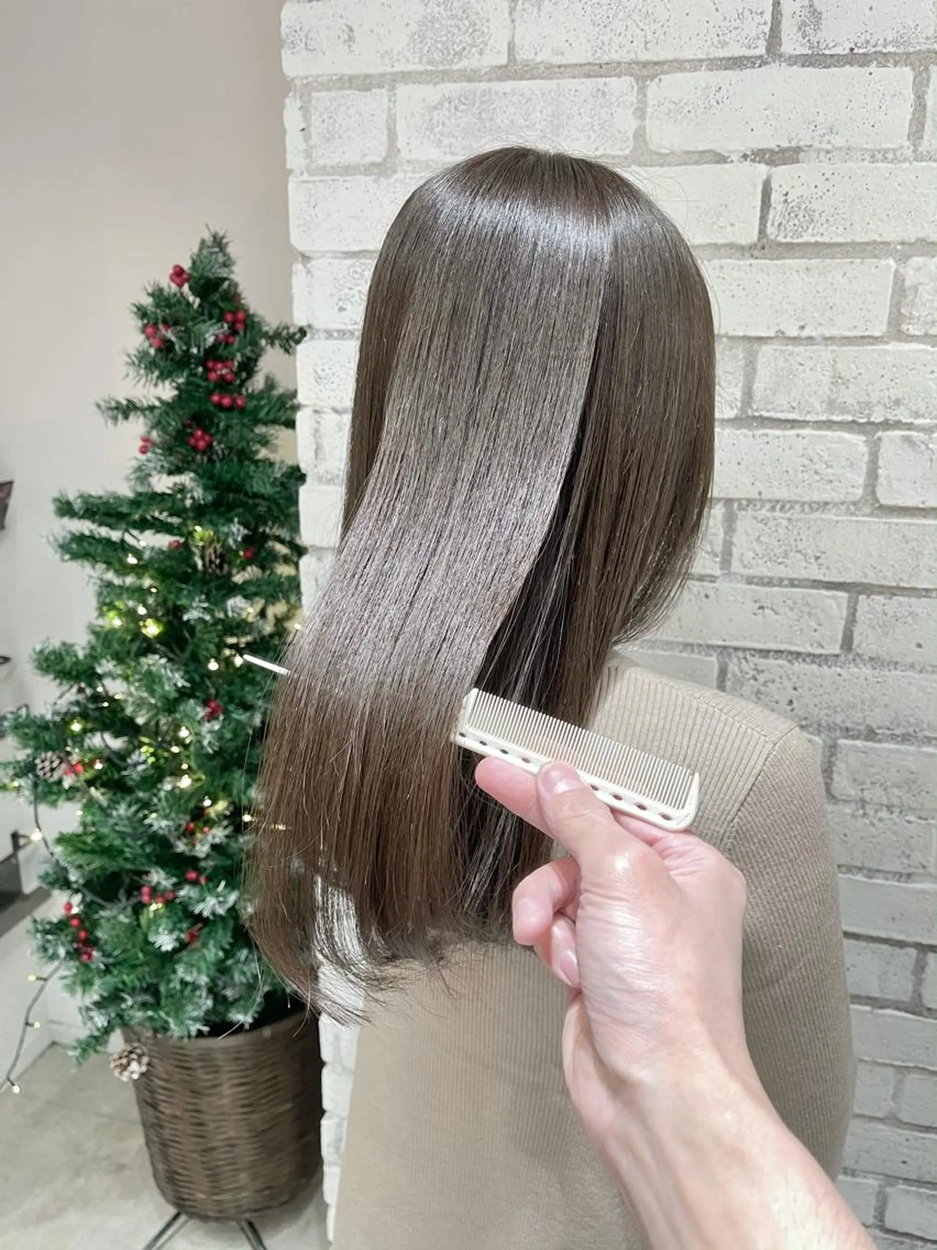 ロング カラー パーマ ヘアアレンジ 髪質改善 トリートメント トリートメント 縮毛矯正/美髪 髪質改善/石田幸輔のヘアスタイル