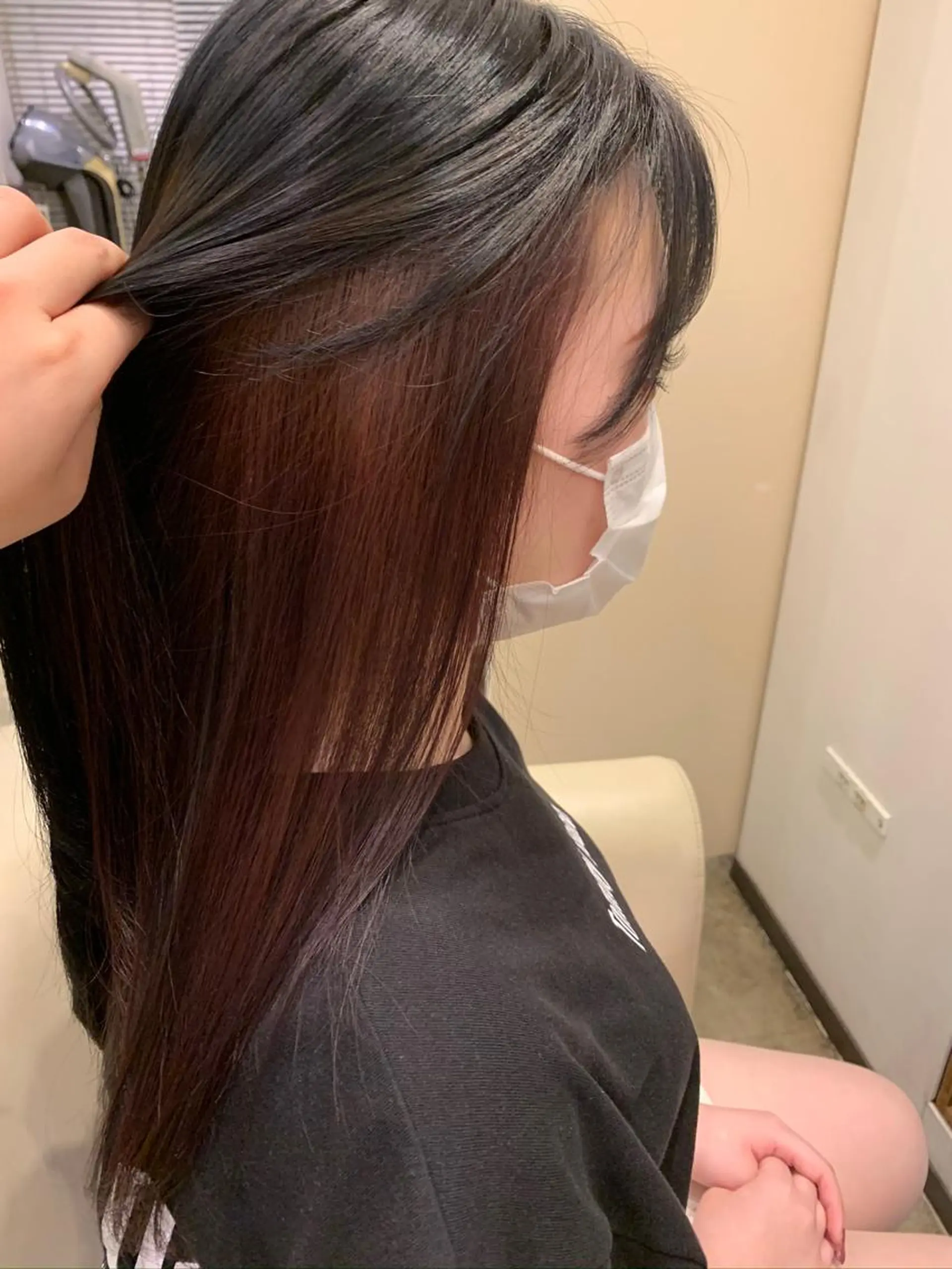 ロング カラー 【完全個室】髪質改善 暖色カラー/山崎唯奈のヘアスタイル