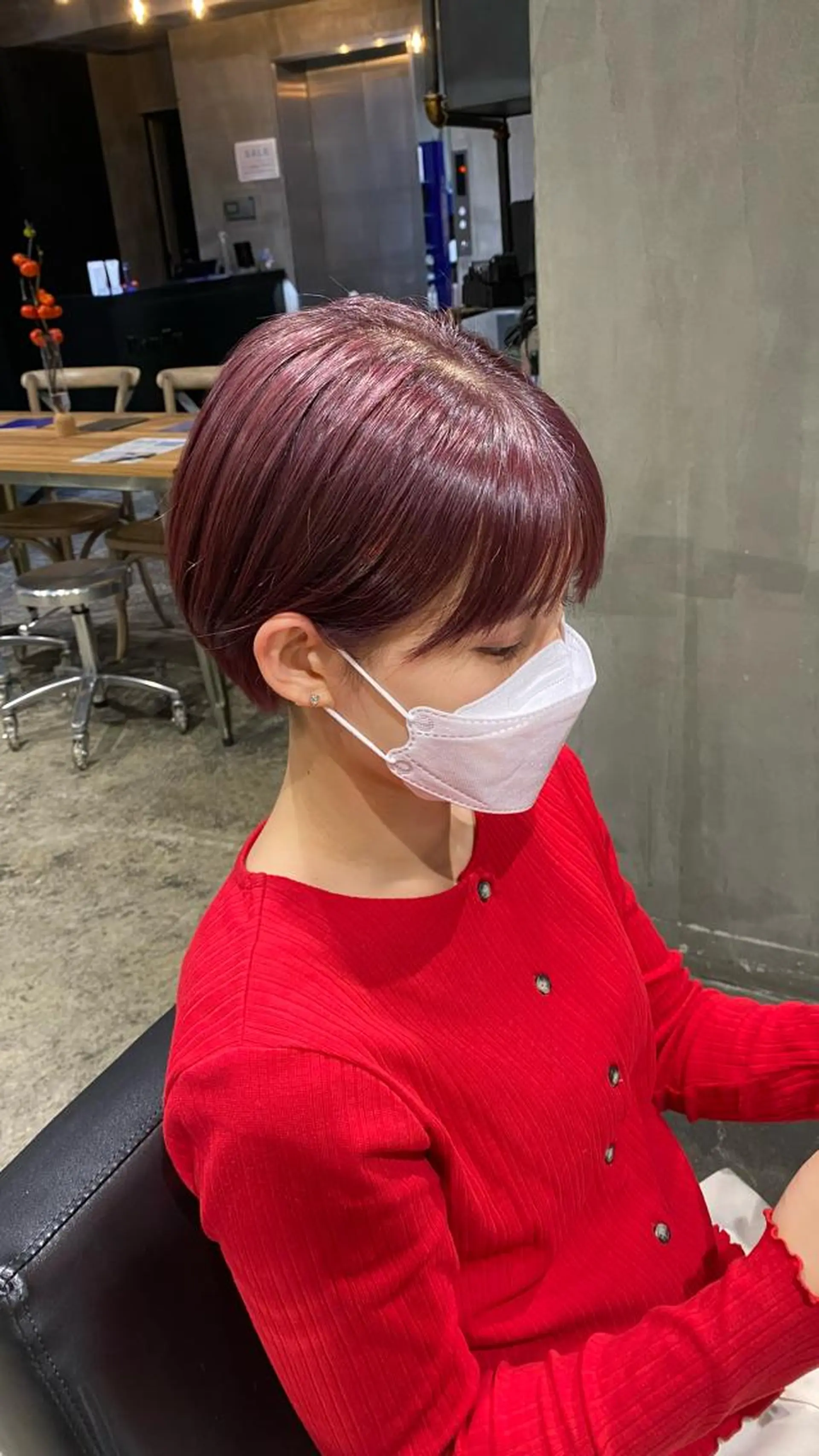 ショート カラー Agu hair lore沼館店所属・八戸パーマ/メンズパ ーマ/シンゴ。のヘアスタイル