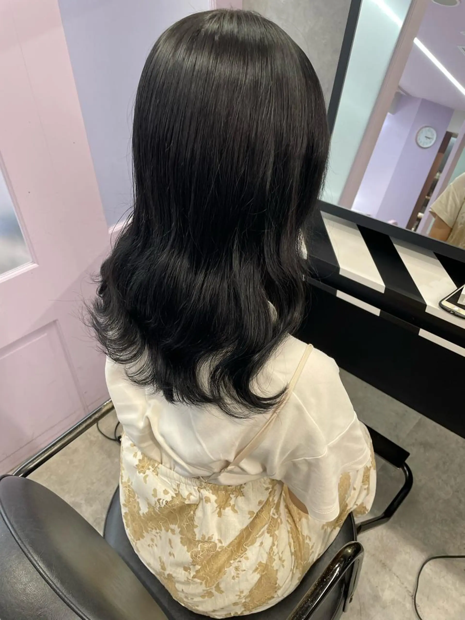 セミロング 縮毛矯正・髪質改善 特化 出納 直起のヘアスタイル