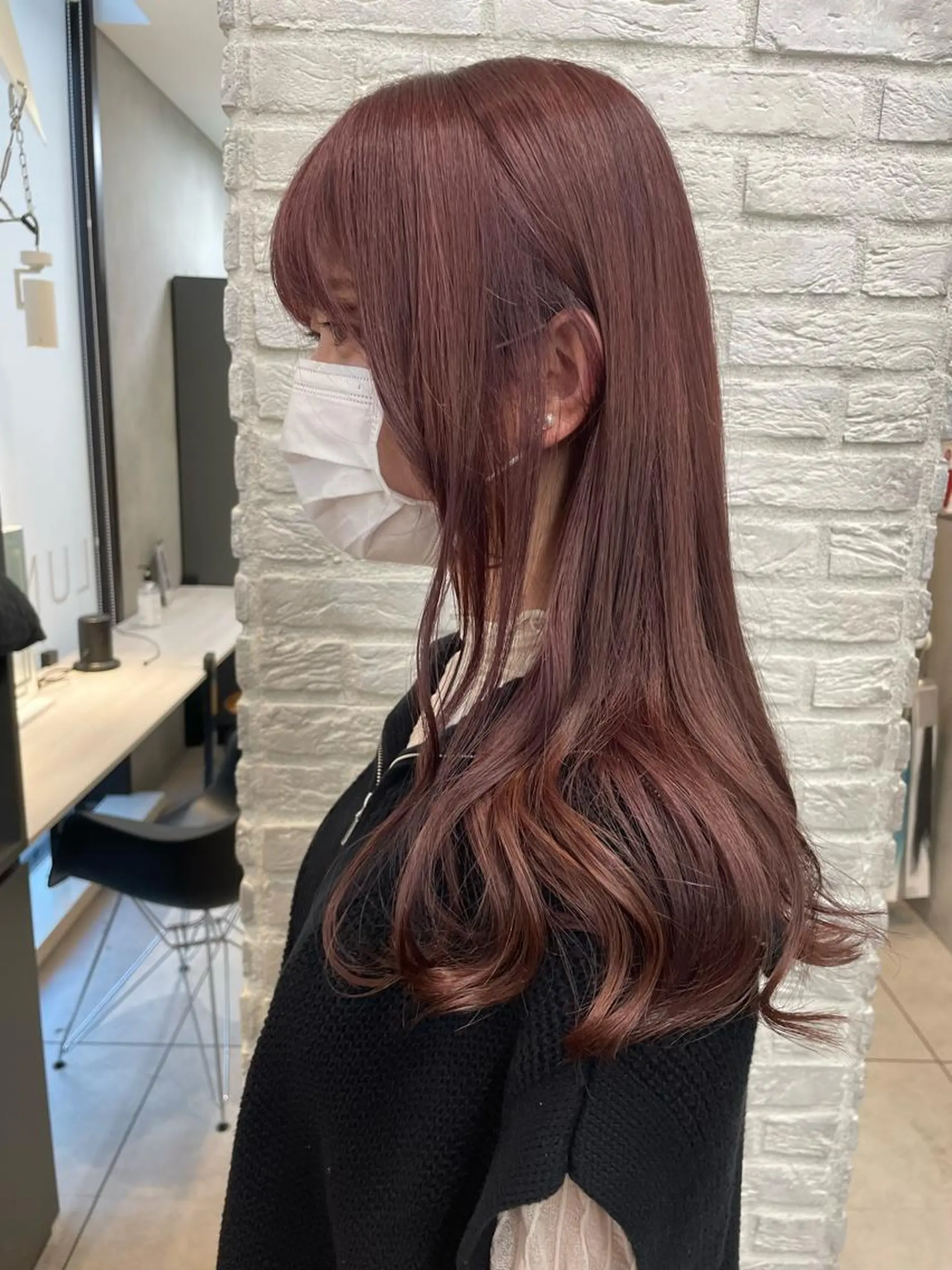 カラー ヘアアレンジ 神戸三宮ダメージレス ブリーチ特化 麟太郎のヘアスタイル