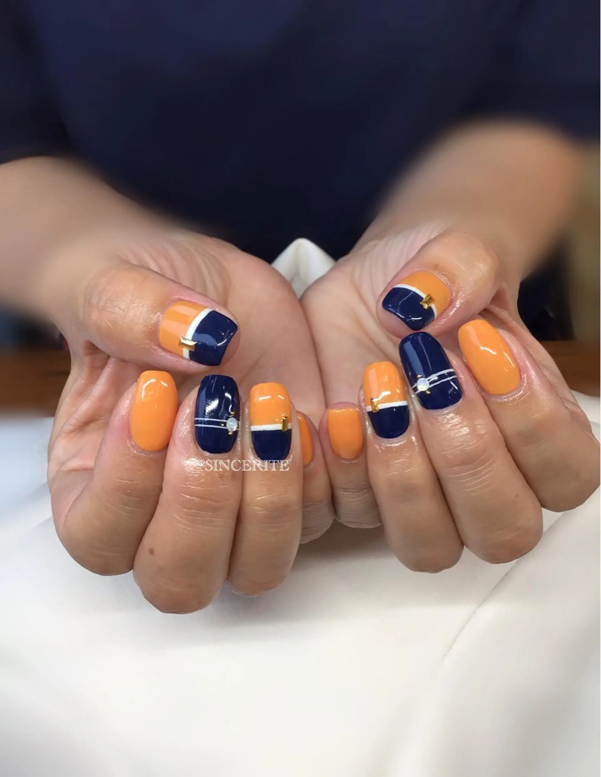 ネイル ハンドネイル ネイル＆ケア  サンセリテのネイルデザイン