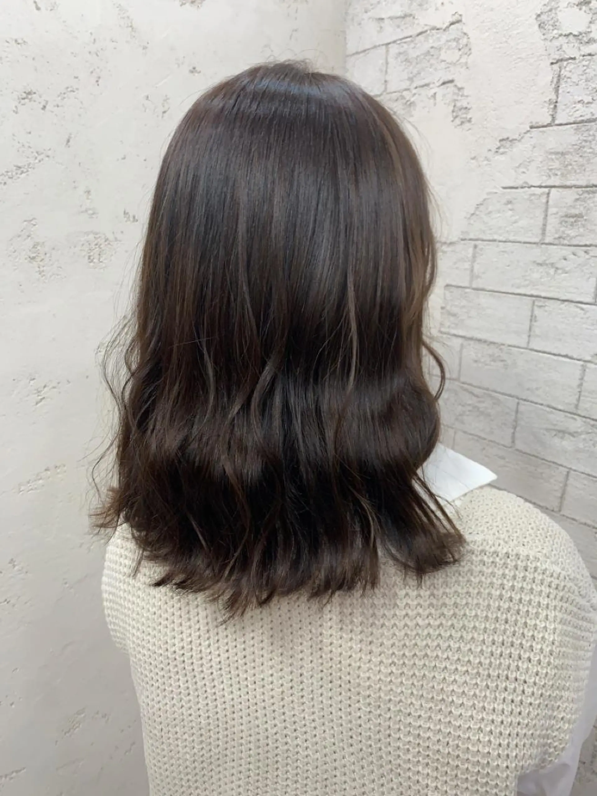 セミロング エクステ&艶カラー 🎀YURINA🎀のヘアスタイル