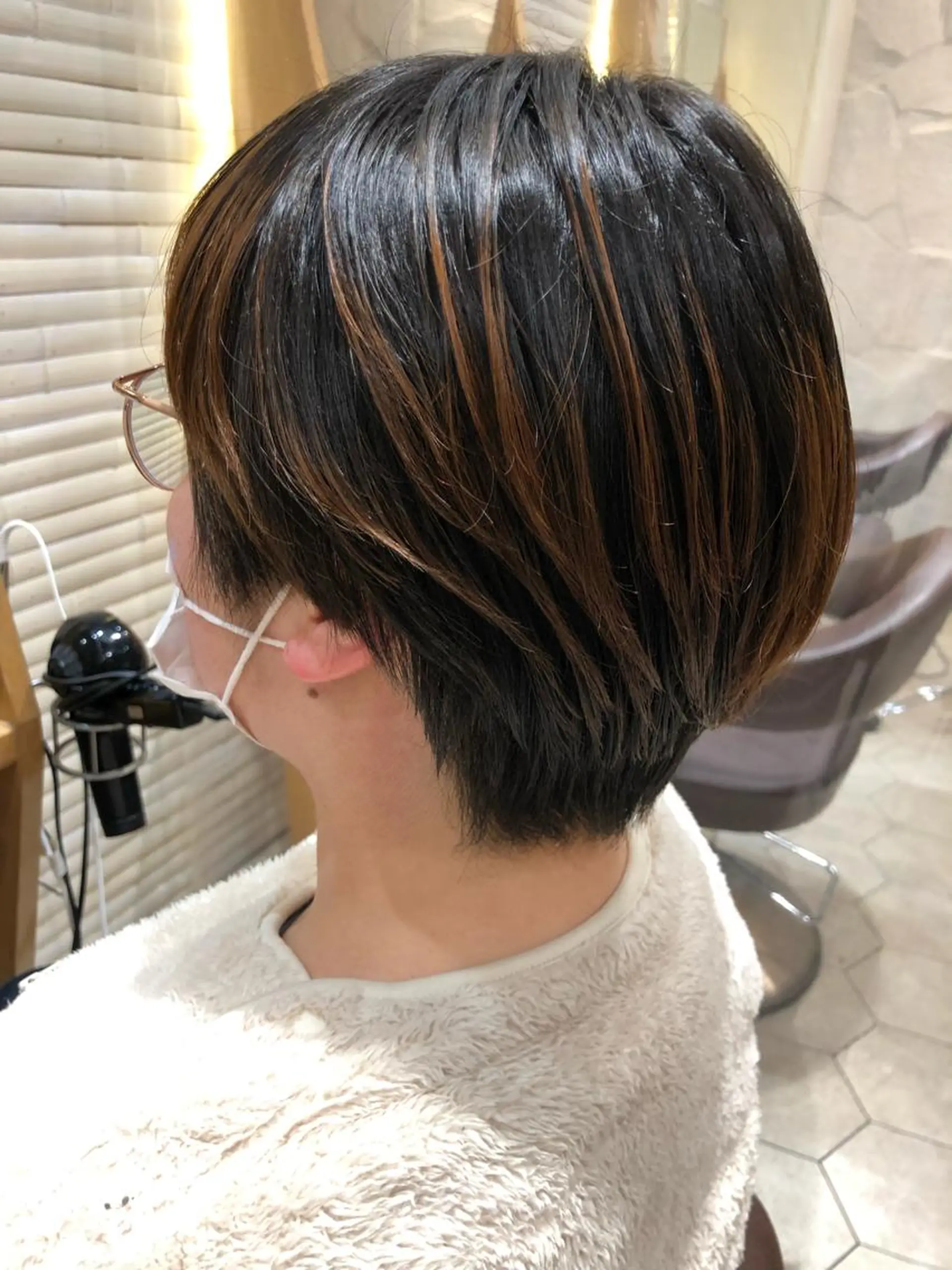 ショート 美髪矯正/渡辺 りんのヘアスタイル