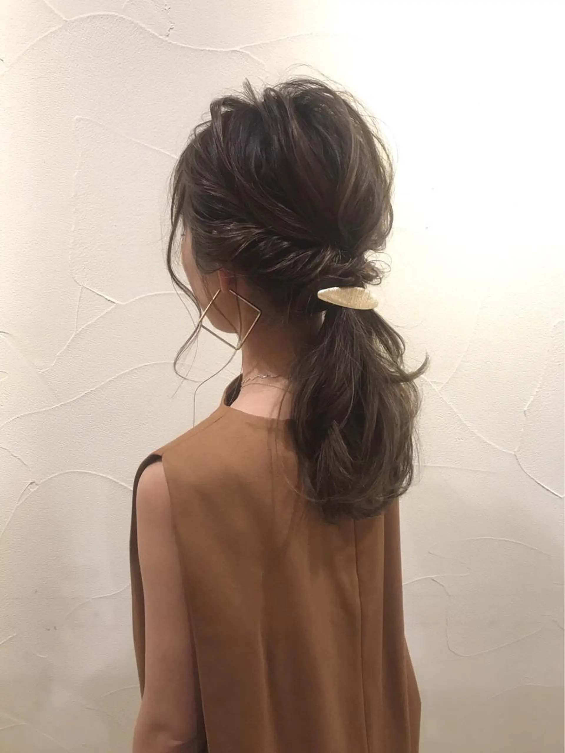 ヘアアレンジ 透明感カラー・ 髪質改善🩵イケダのヘアスタイル