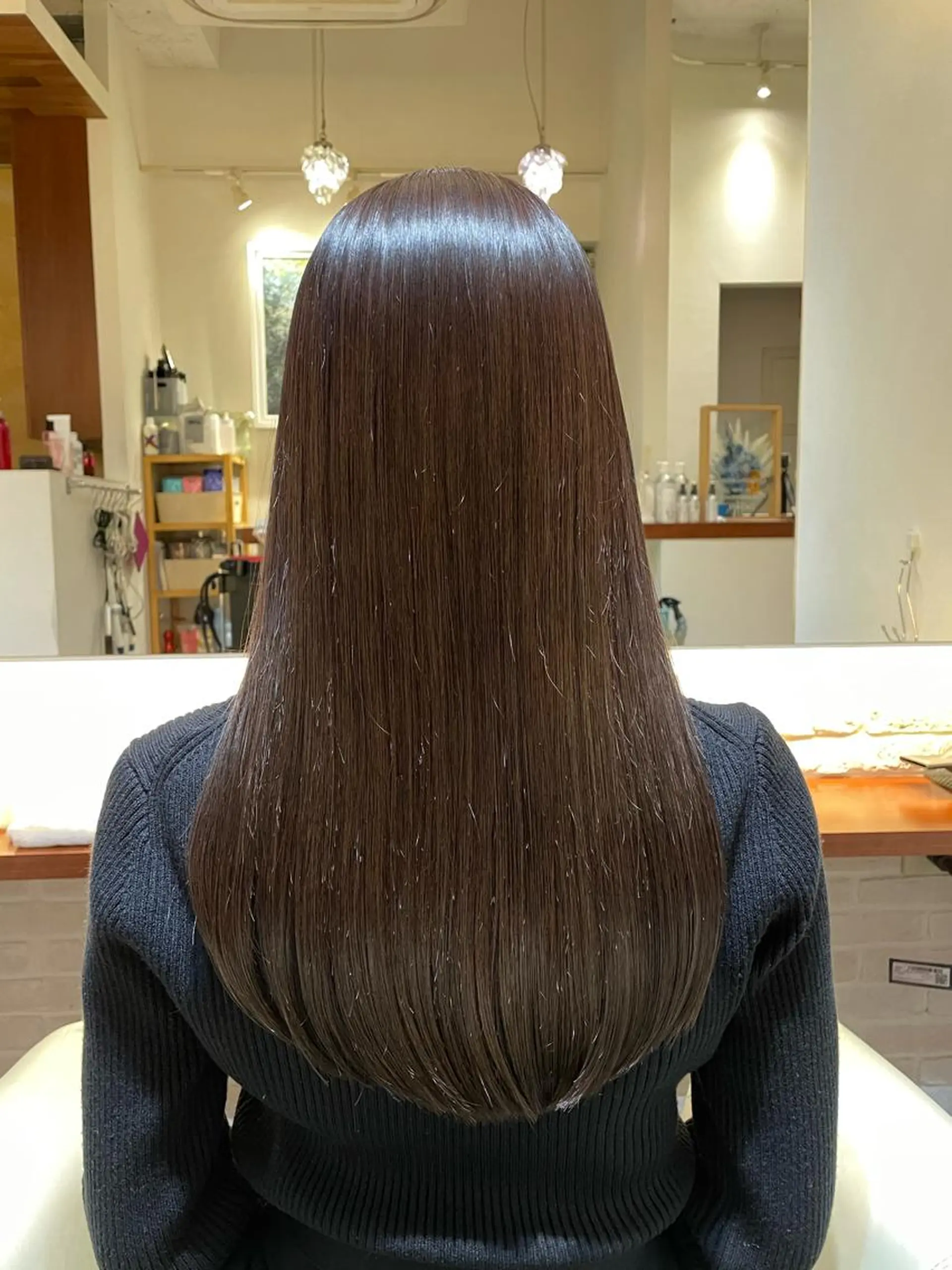 ロング カラー CoCooN 店長 さのえみのヘアスタイル