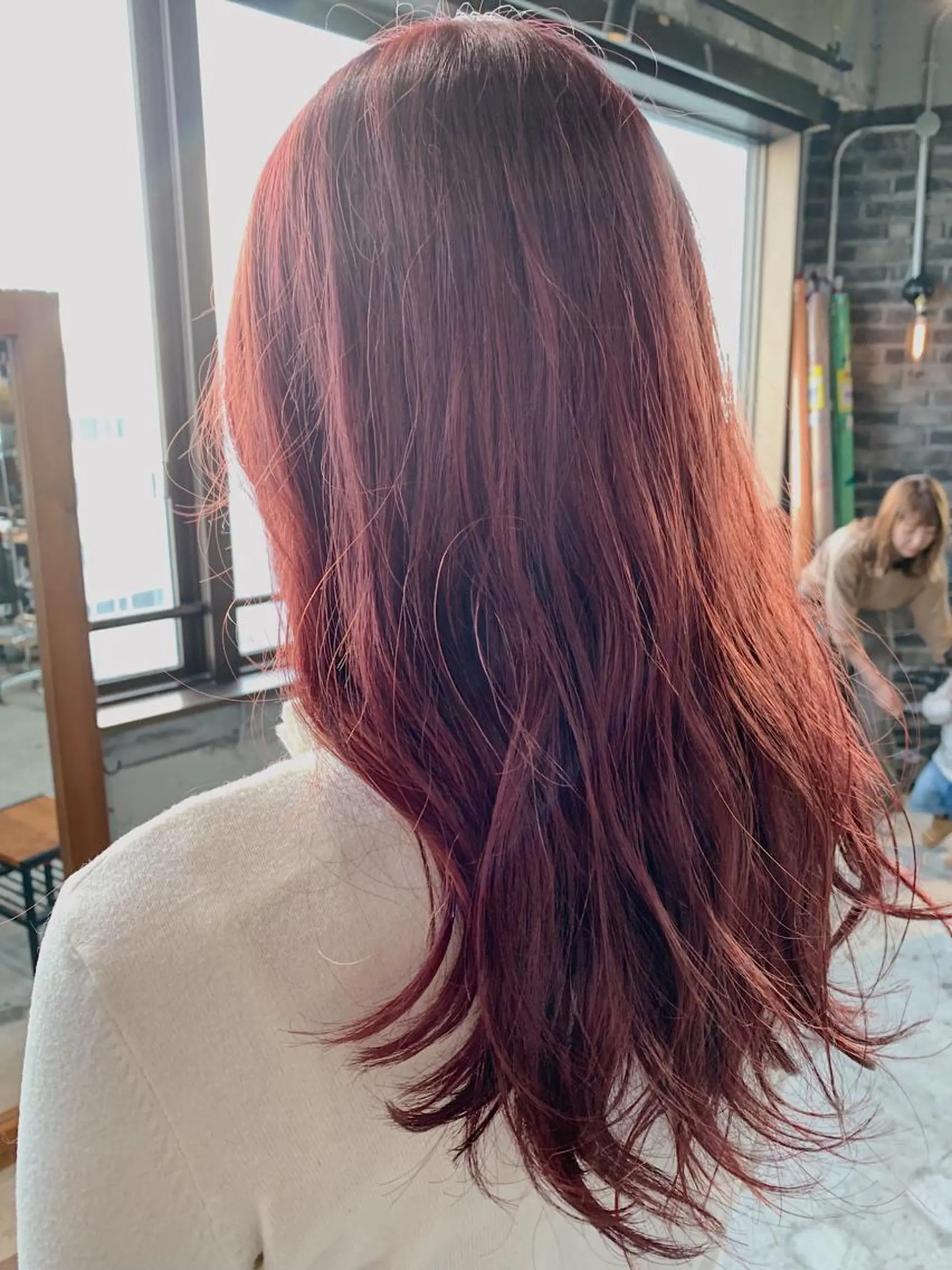 ロング カラー パーマ 代表 中島貴志のヘアスタイル