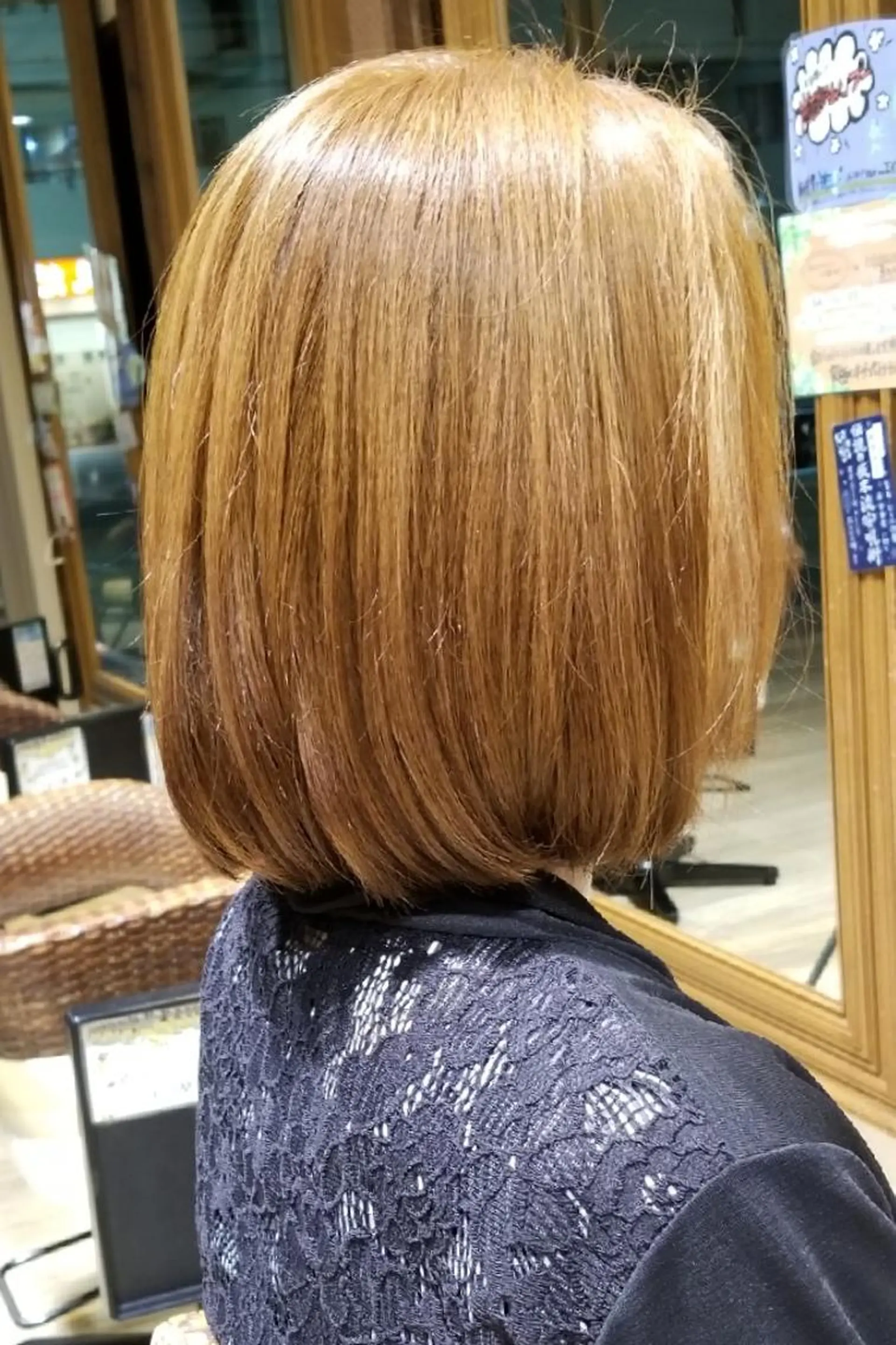 ミディアム カラー ベージュカラー 高口    雅のヘアスタイル