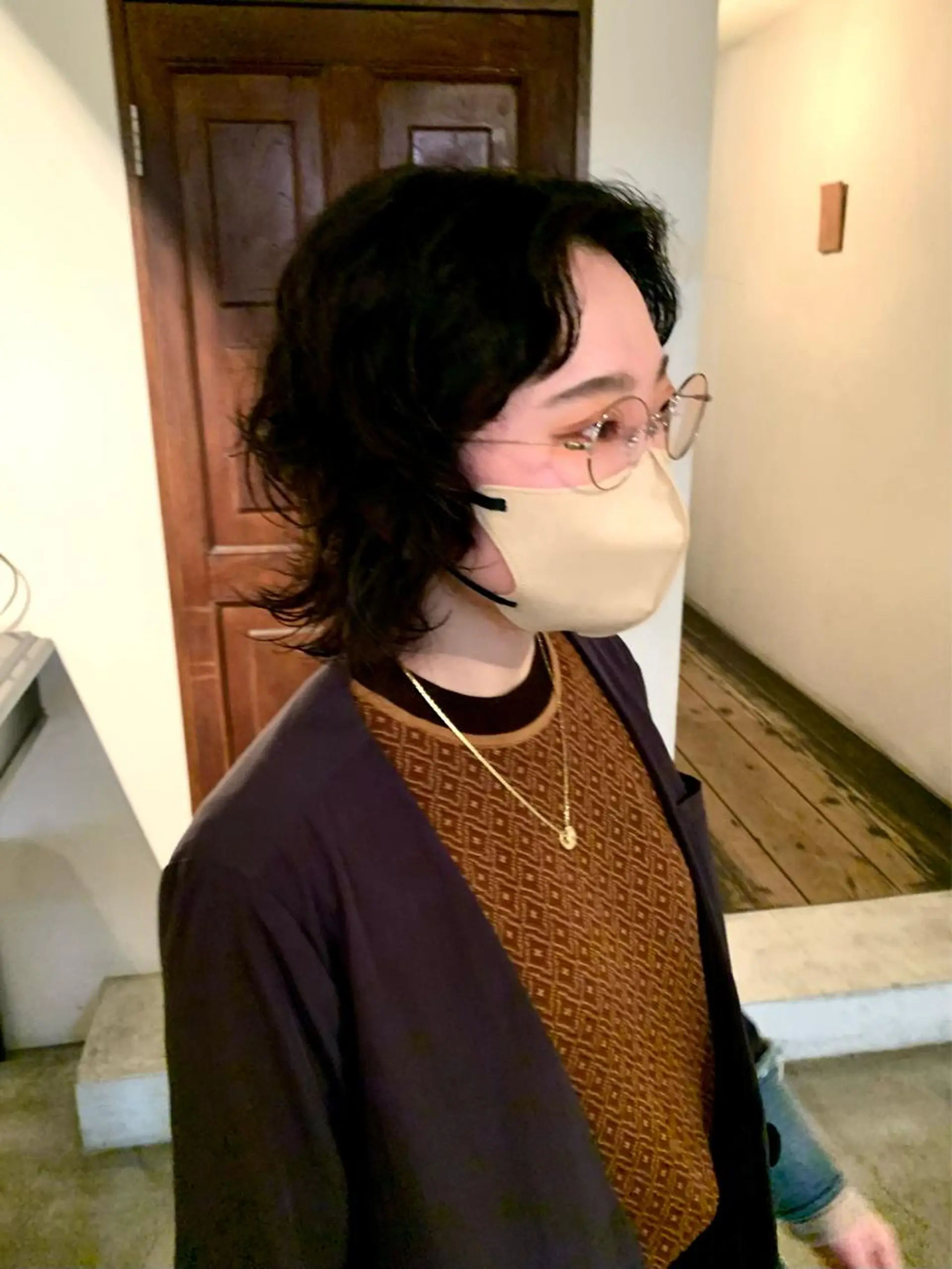 ミディアム パーマ room3小出 奈央子のヘアスタイル