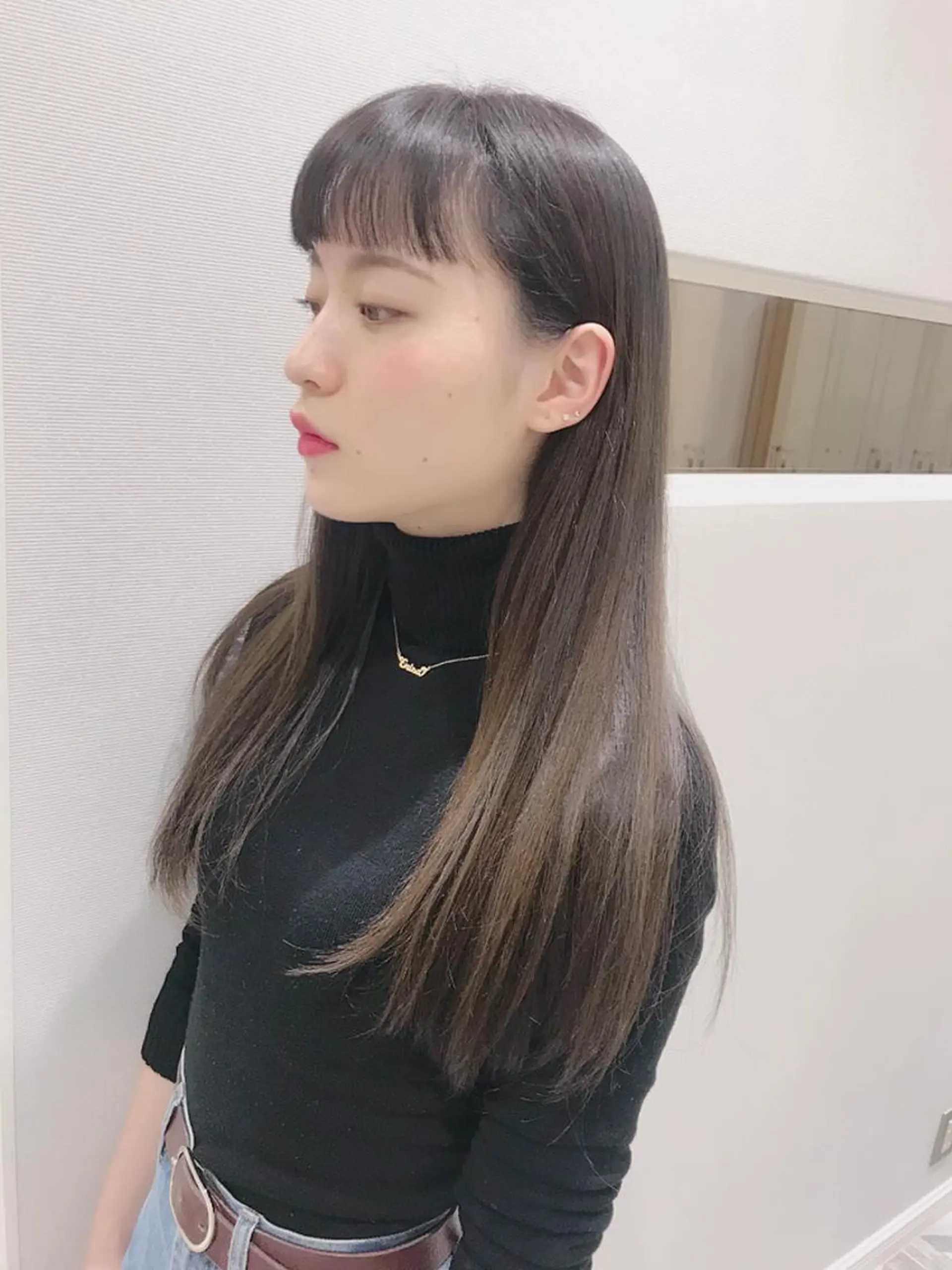 ロング 江崎 わか子のヘアスタイル