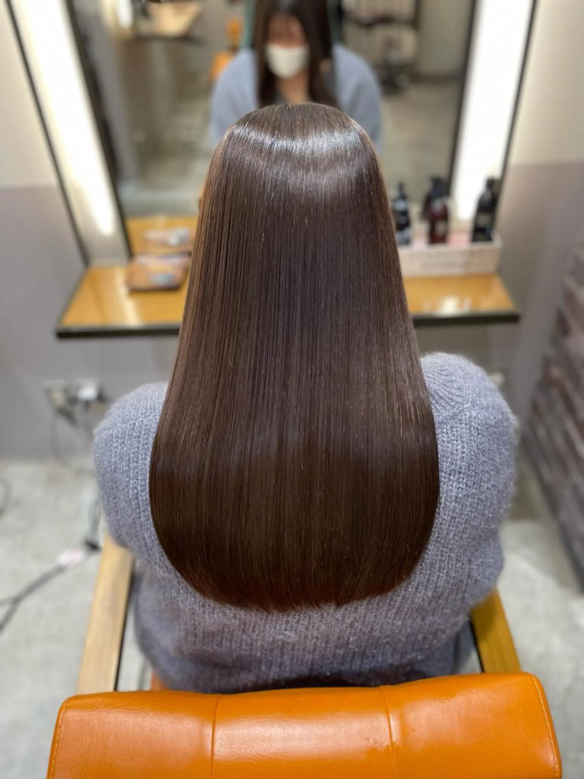 ロング 複雑履歴に対応ブリー チ無しダブルカラーのヘアスタイル