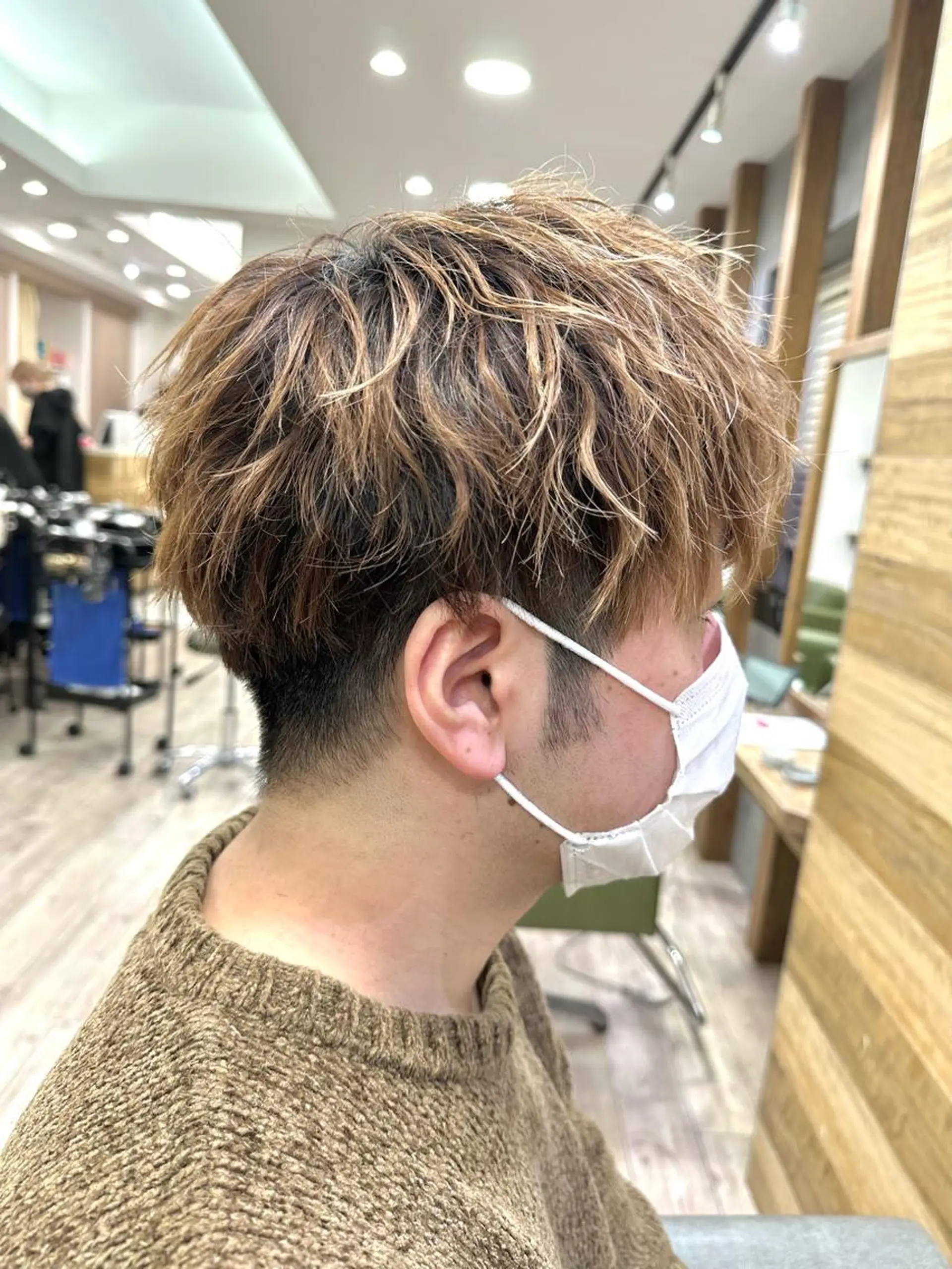ショート メンズ 黒須 蓮太のヘアスタイル