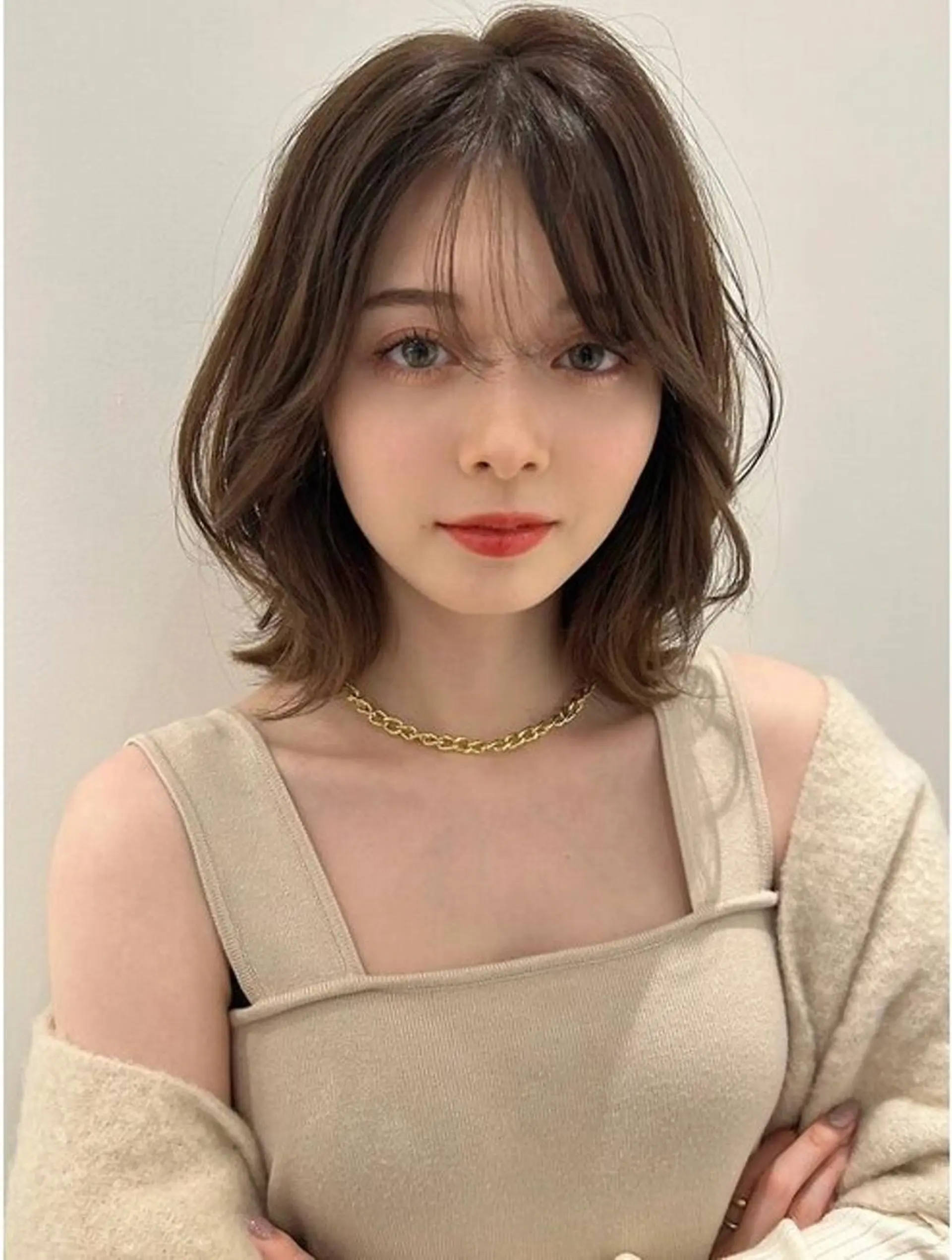 ショート 顔まわりレイヤー 髪質改善 韓国風ヘア レイヤーカット 似合わせカット ヘアカラー トリートメント 髪質改善🇰🇷レイ ヤーカット/艶透明髪のヘアスタイル