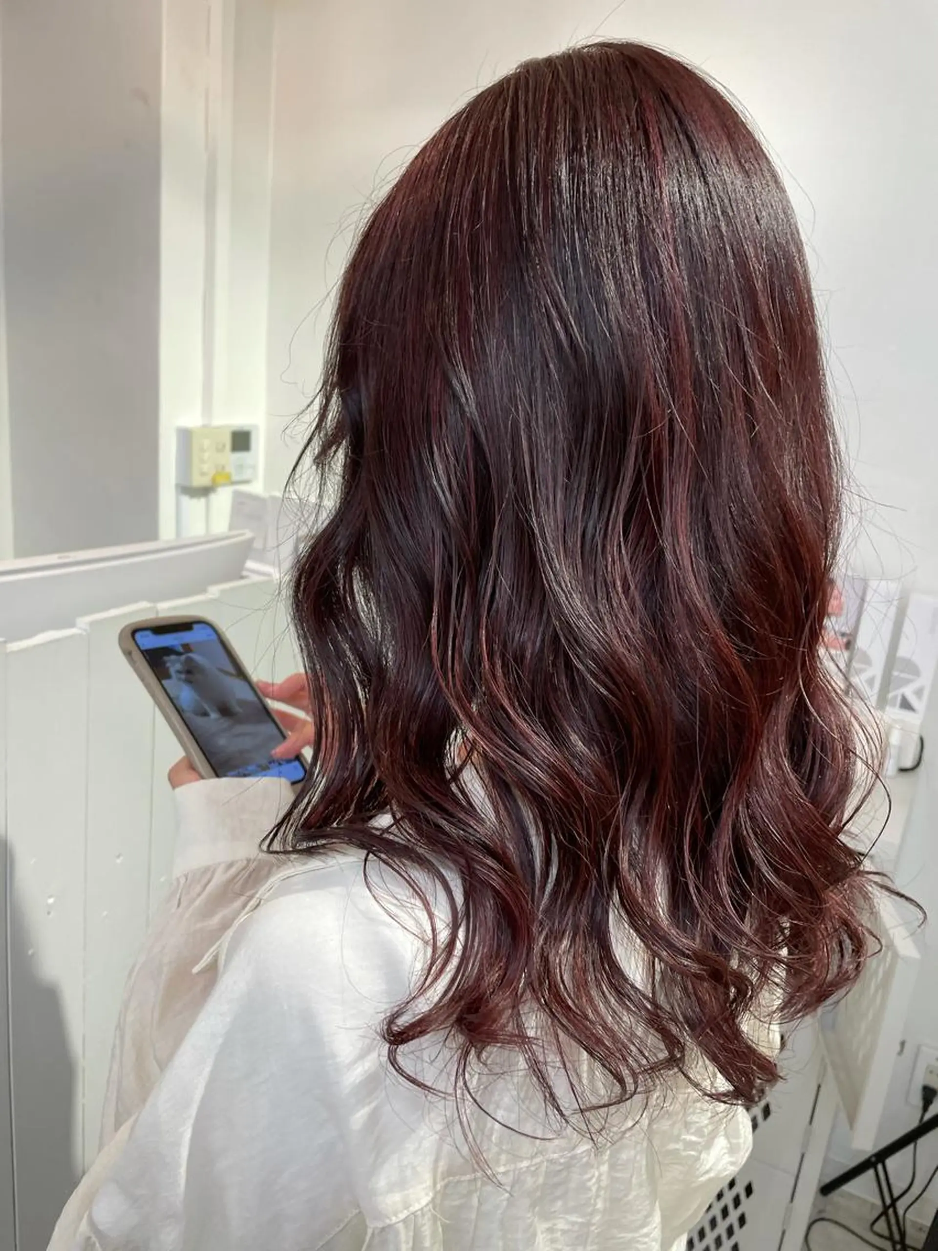 セミロング カラー 💫大宮美容師💫 azusaのヘアスタイル