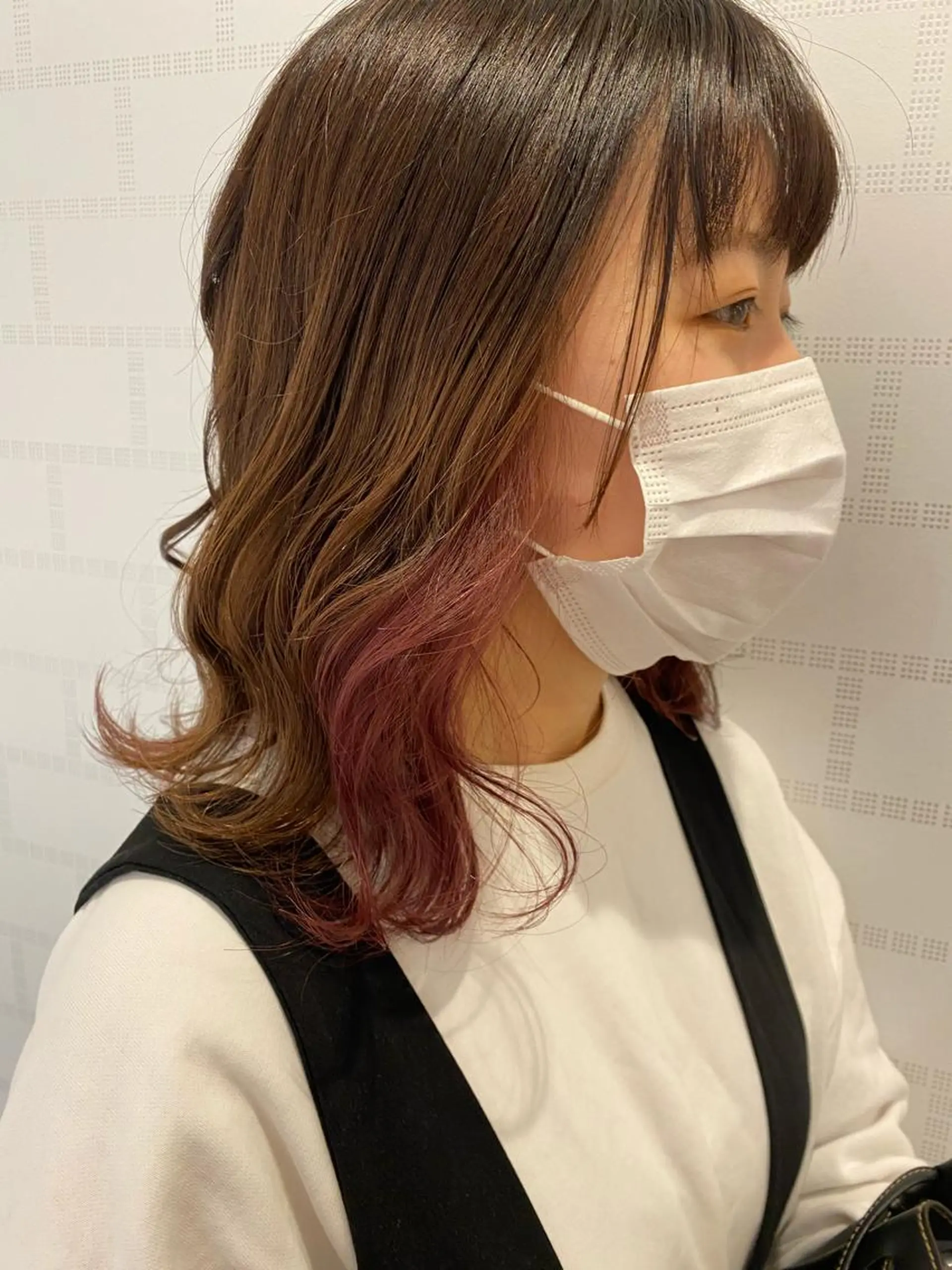 ミディアム カラー 透明感カラーブリーチ 🌼シゲモトアヤ🌼のヘアスタイル