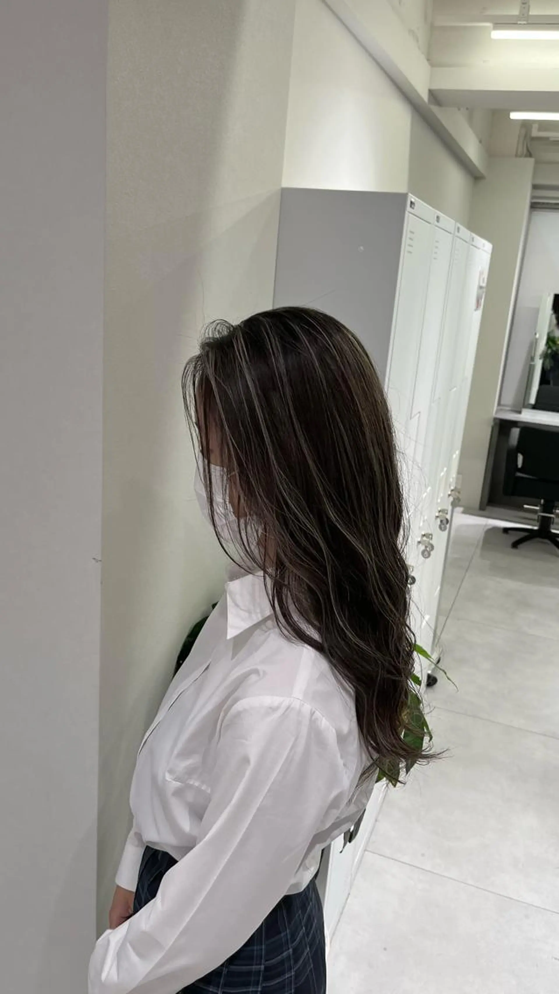 ロング カラー 髪質改善/レイヤー 兼折楓馬のヘアスタイル