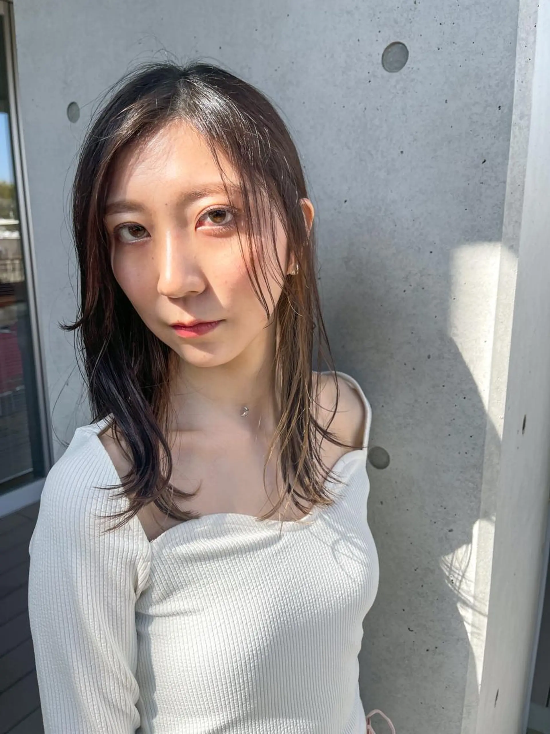 ミディアム ヘアカラー StellA所属・アートディレクター ワダヒサノリのヘアスタイル