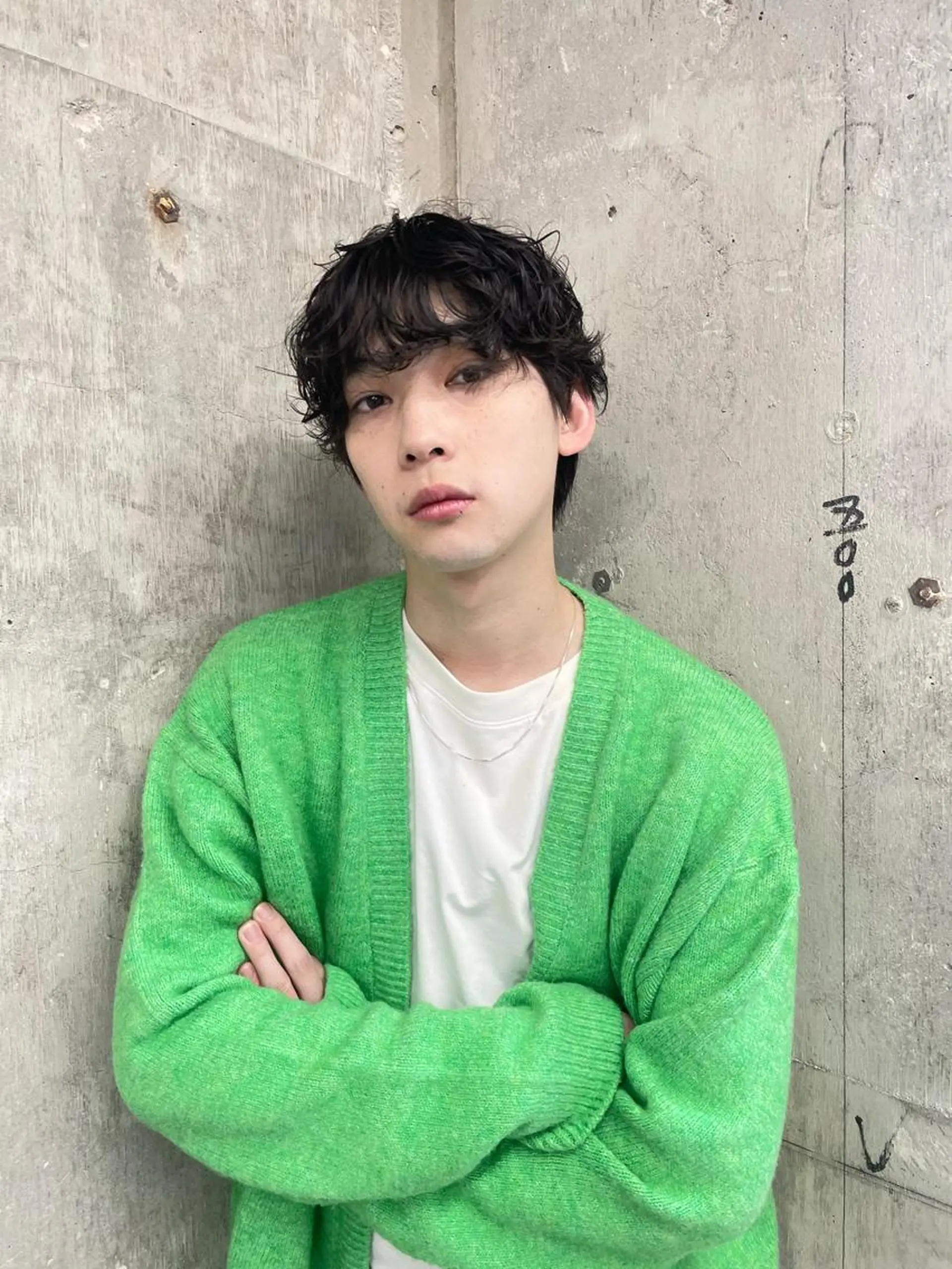 ショート パーマ メンズ メンズ特化/ 山口大輝のヘアスタイル