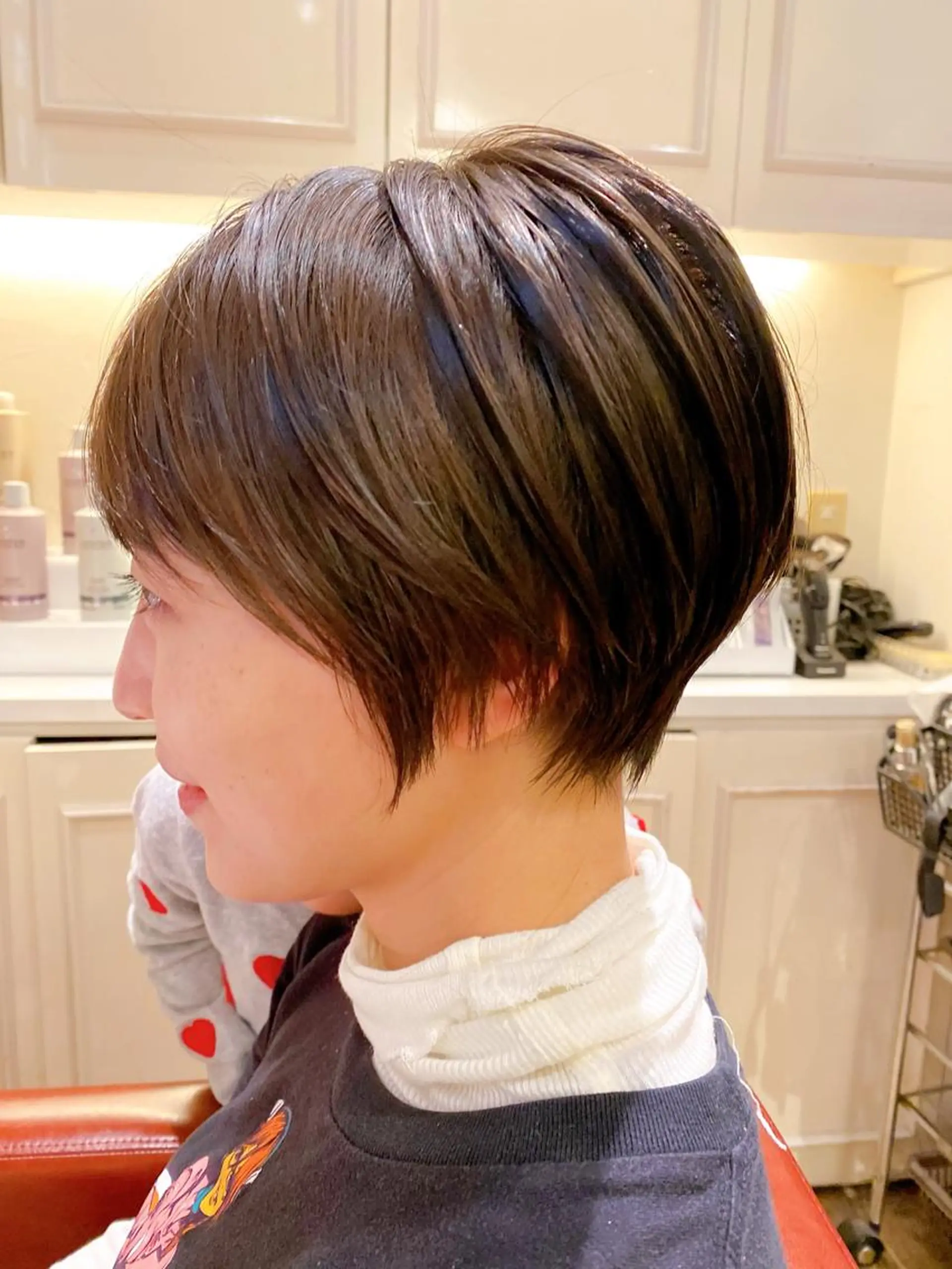 ショート カット ヘアカラー FELIZA所属・似合わせの達人🔥 石川就平のヘアスタイル