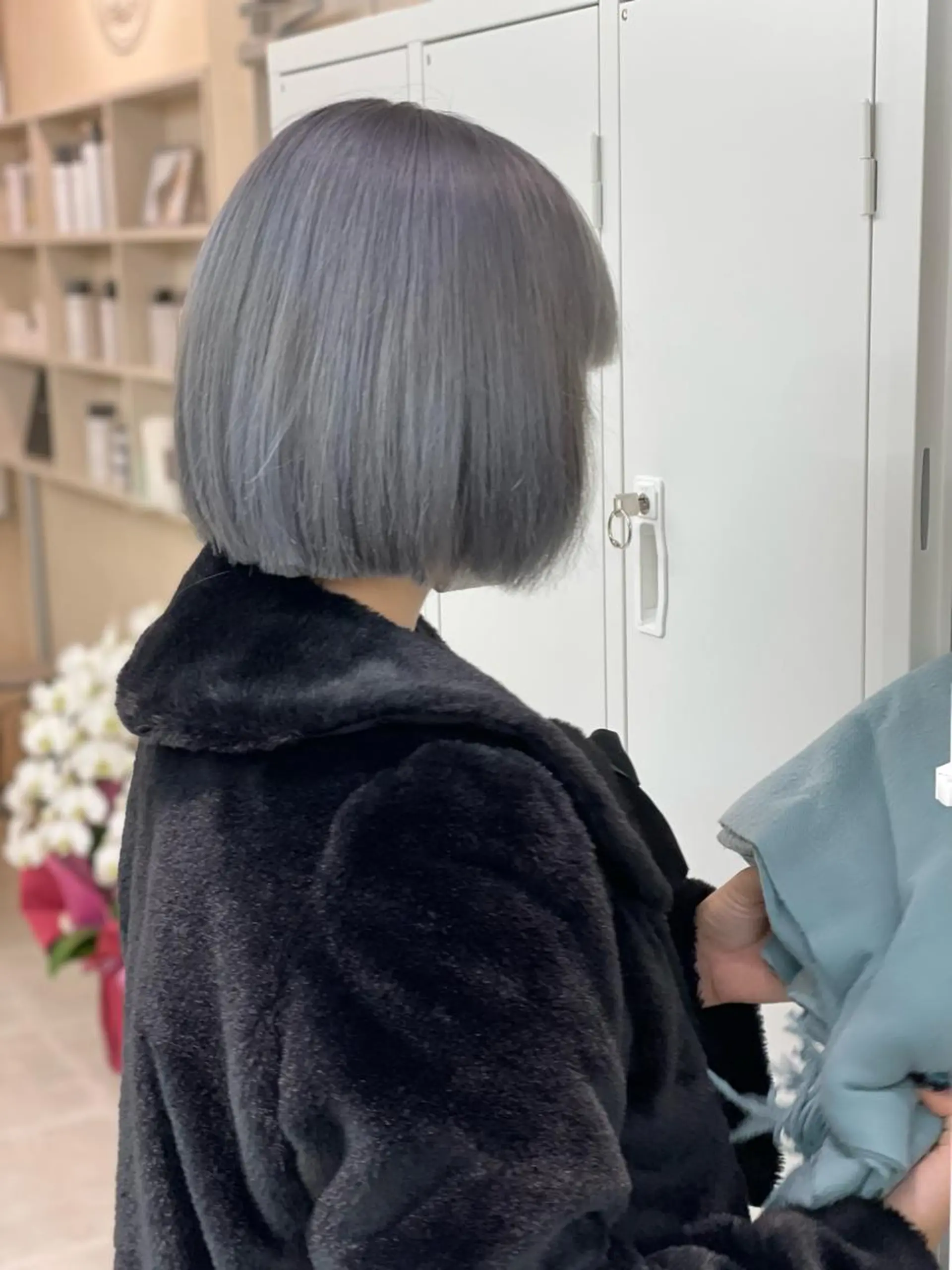 ショート カラー ショーヤ/ブリーチ /エクステのヘアスタイル