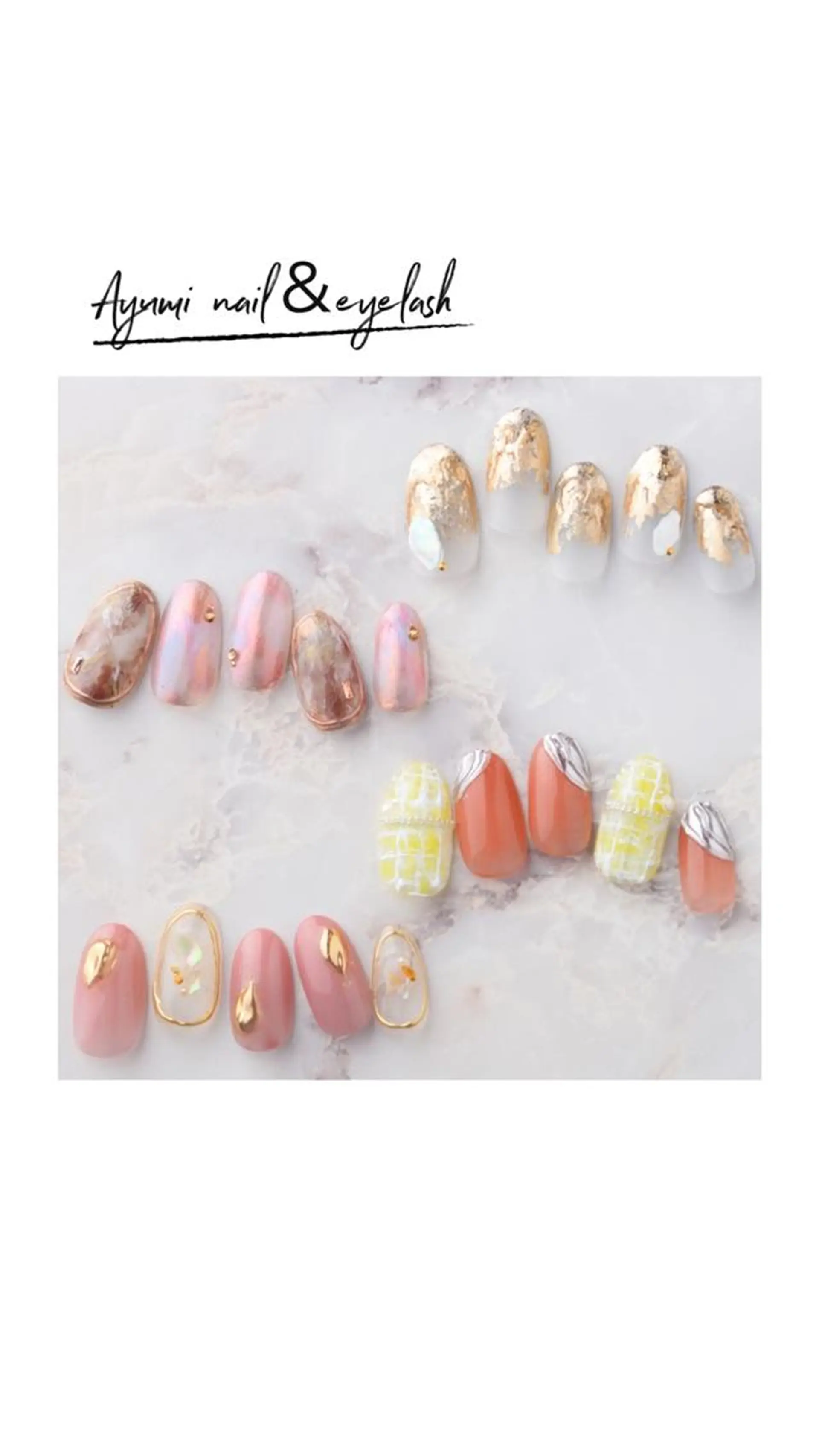 ネイル Ayuminail& eyelash.内藤のネイルデザイン