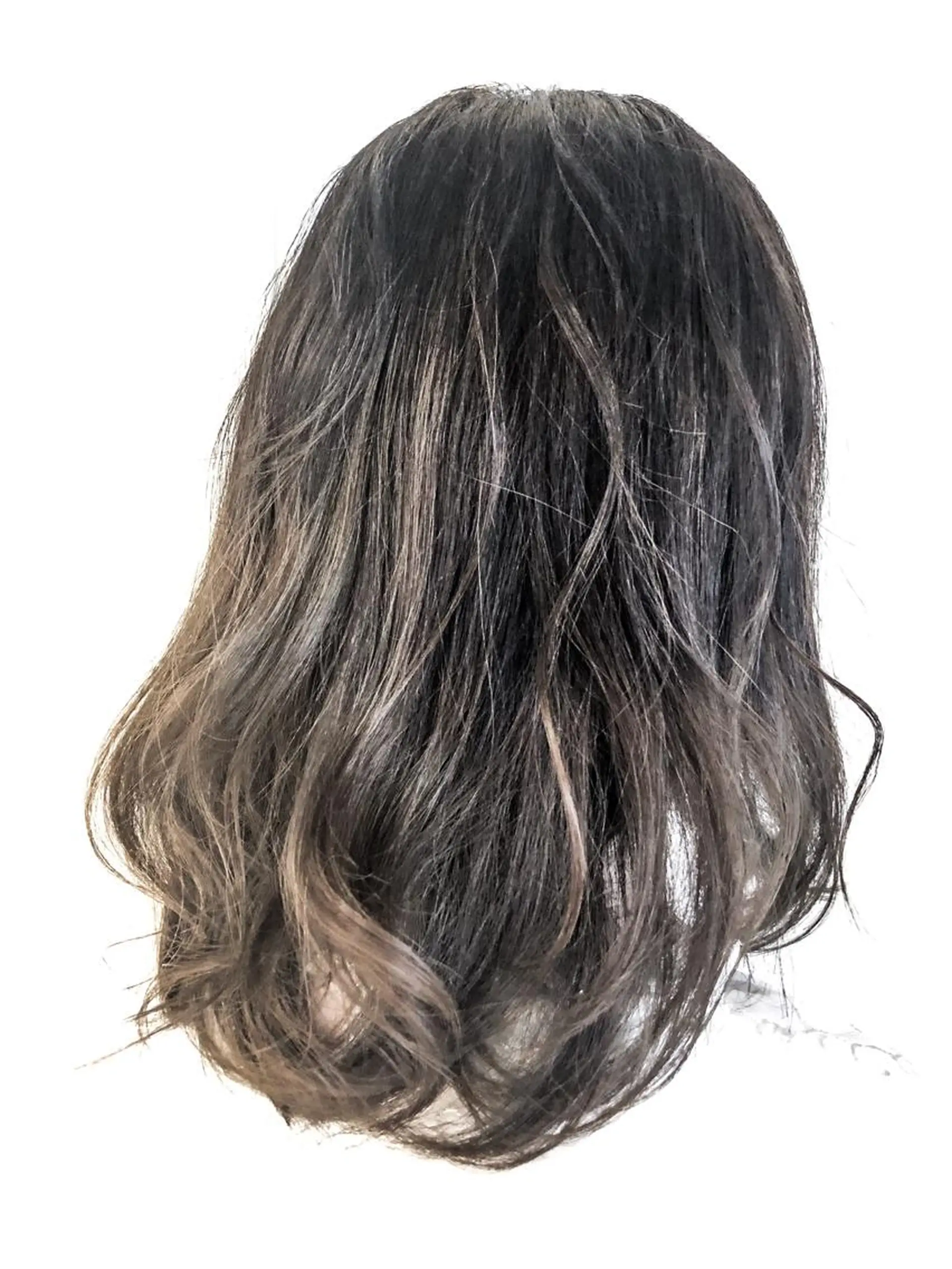 セミロング カラー ヘアアレンジ ブリーチ ケアブリーチ グラデーションカラー ヘアカラー トリートメント ヘアセット レイヤー×ヘッドスパ ＊保田遥＊のヘアスタイル