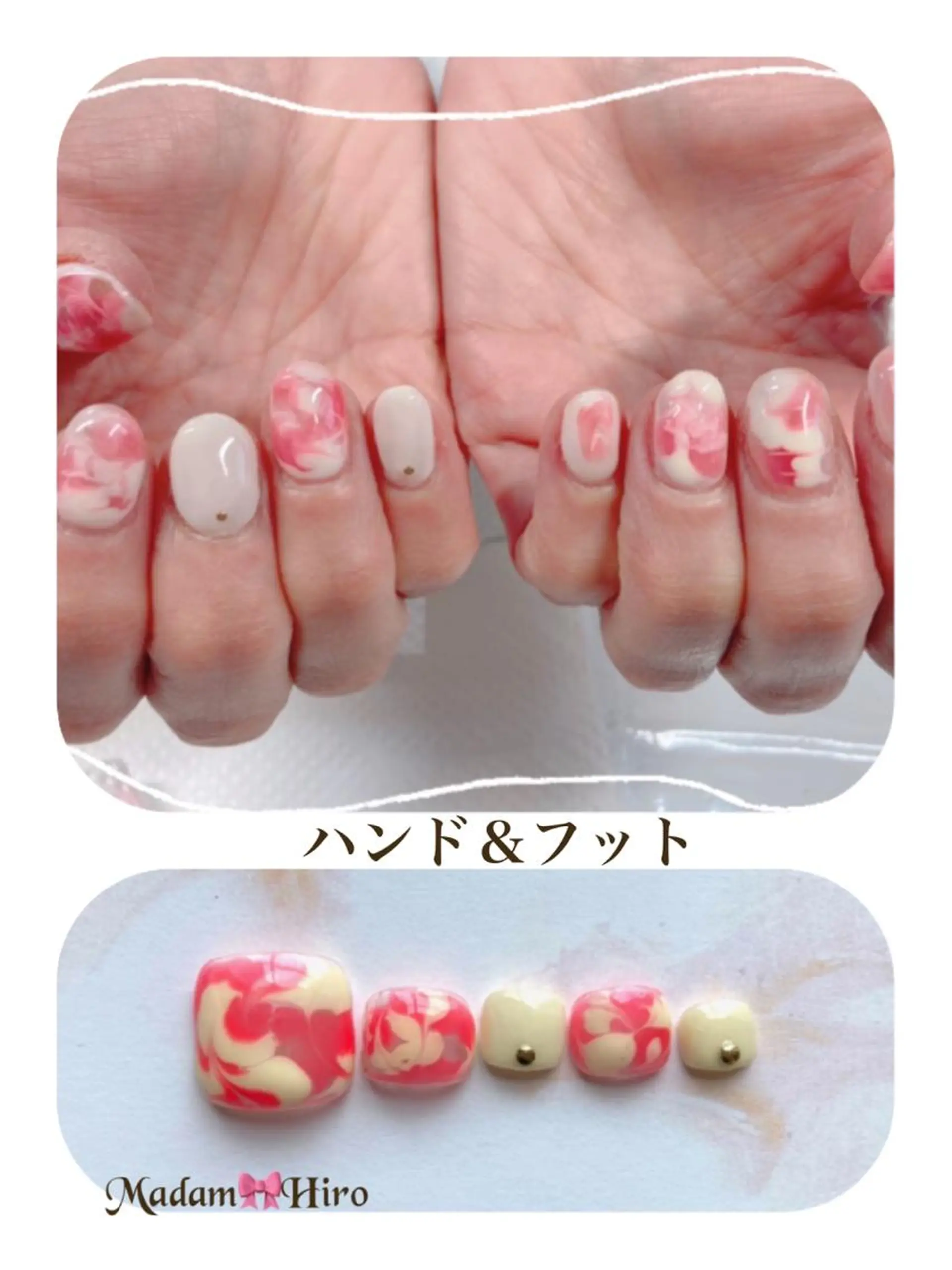 ネイル フットネイル Lianネイル 寛子Lianのネイルデザイン