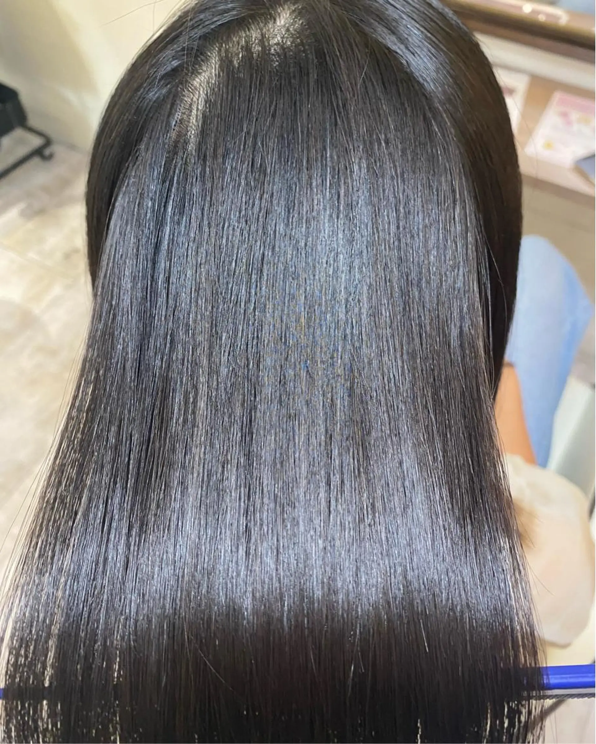 ミディアム 縮毛矯正 縮毛矯正 トリートメント LEAF所属・縮毛矯正の達人 山北 直哉のヘアスタイル