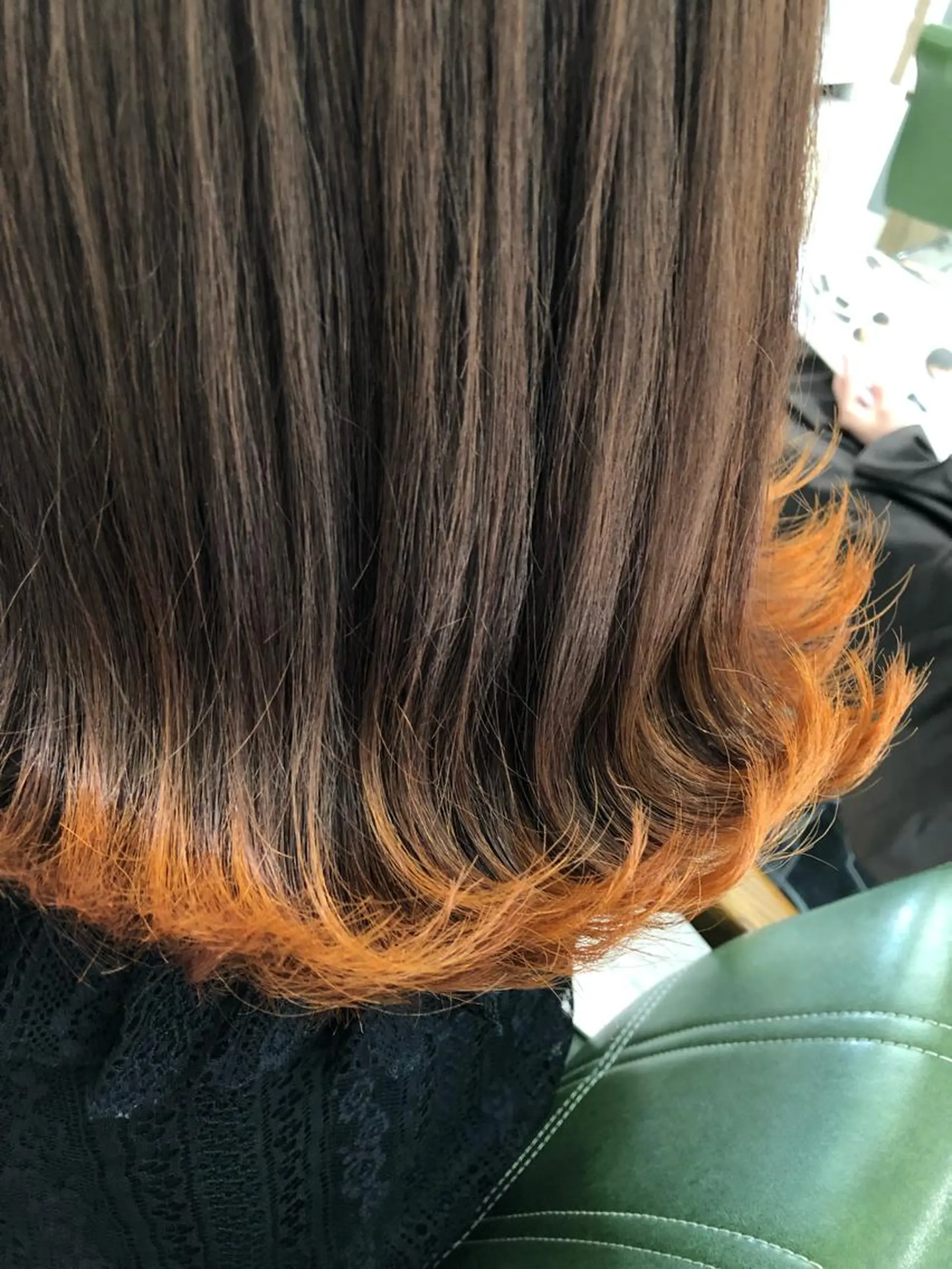 ミディアム 山田 香織のヘアスタイル