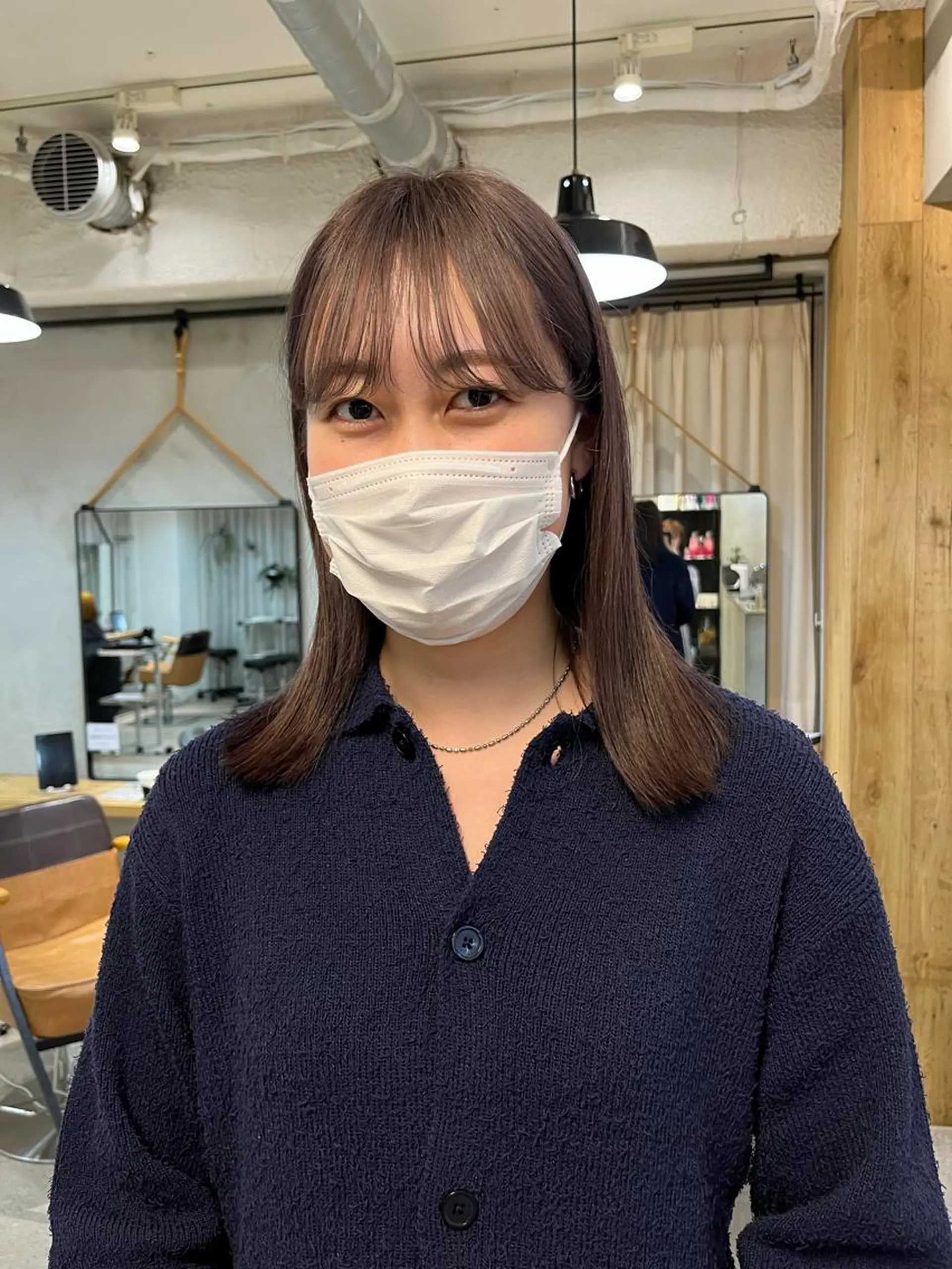 ミディアム カラー お洒落パーマ/ボブ ❄️Tomoka❄️のヘアスタイル