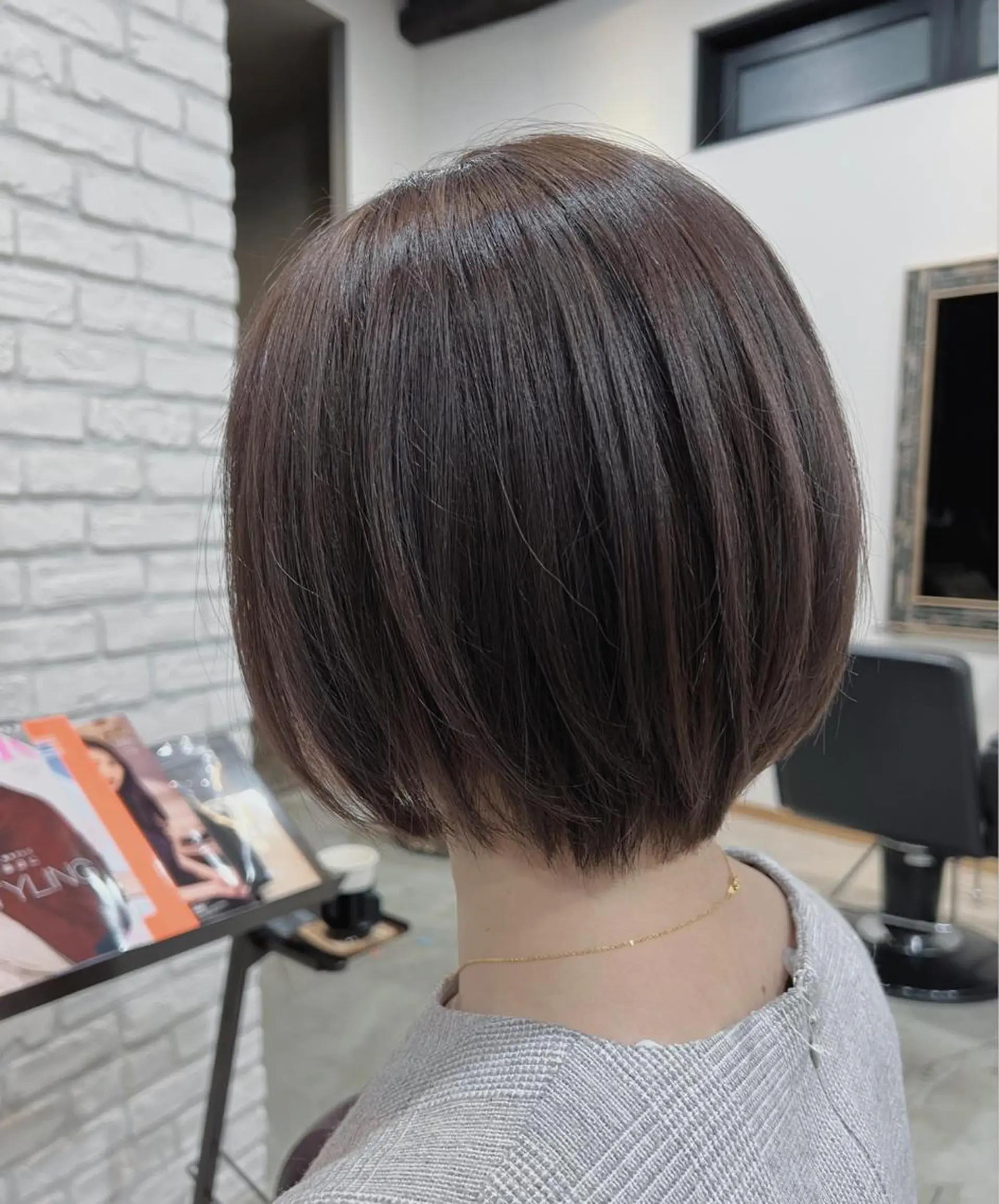 ショート カラー ショートボブ ベージュカラー ブリーチ ケアブリーチ 透明感カラー カット ヘアカラー トリートメント 五反田　美容院☆張 明星☆韓国ヘアのヘアスタイル