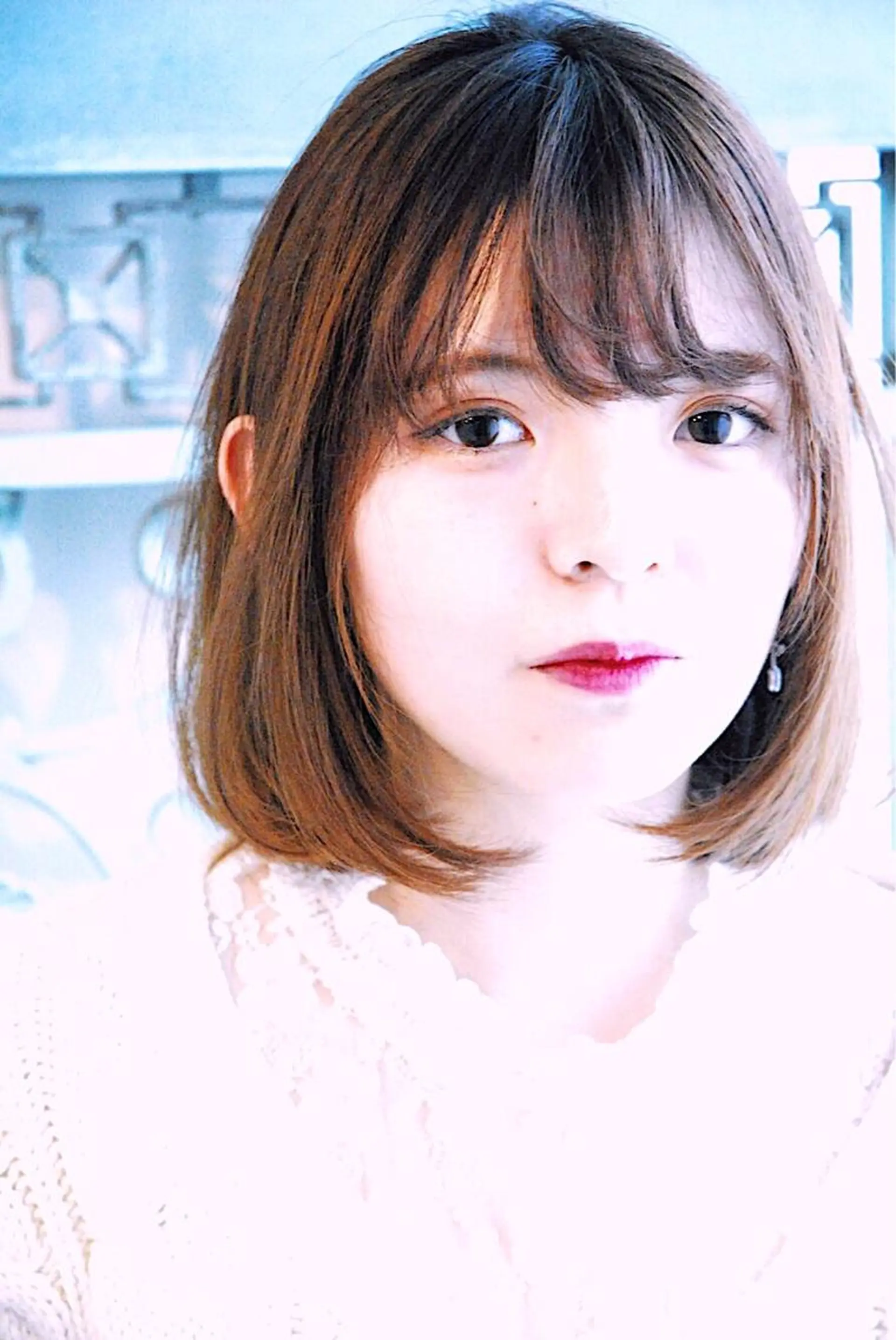 ショート カラー パーマ ヘアアレンジ カット トリートメント ヘアセット 表参道Lise おおいしおりのヘアスタイル