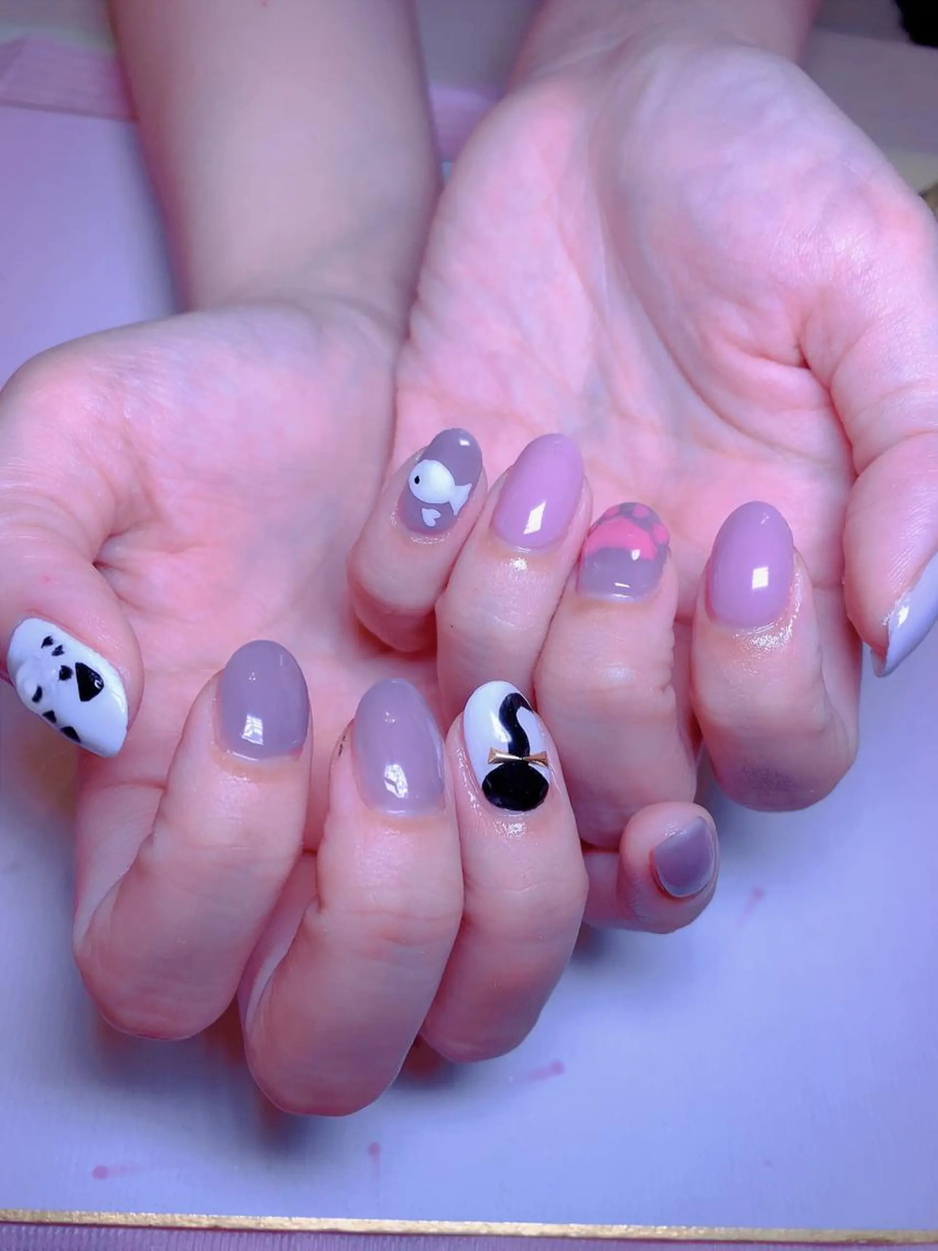 ネイル miu miuのネイルデザイン