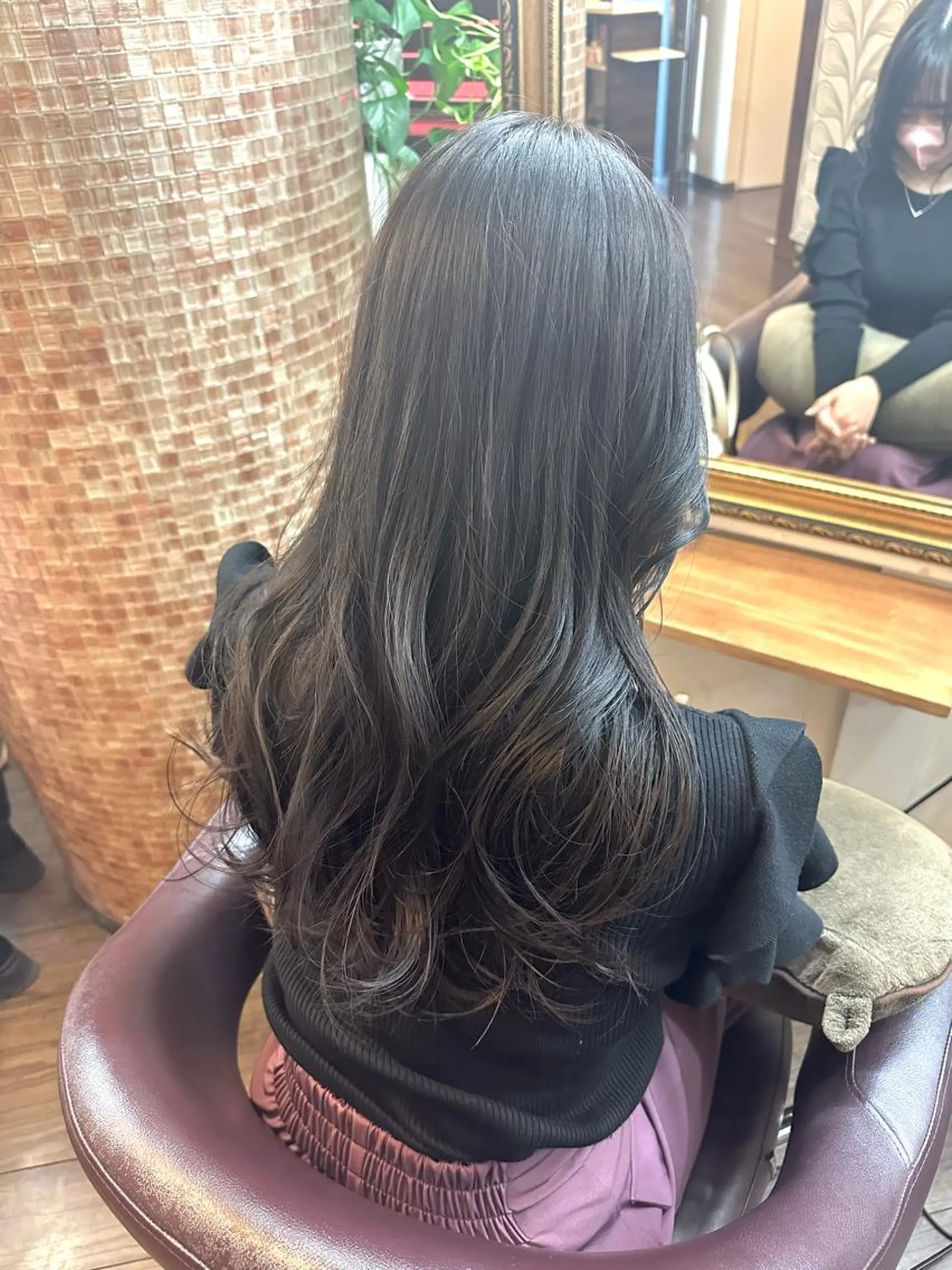 ロング カラー 縮毛矯正 🌱ケミカル美容師 未来を綺麗に🌱優吾のヘアスタイル