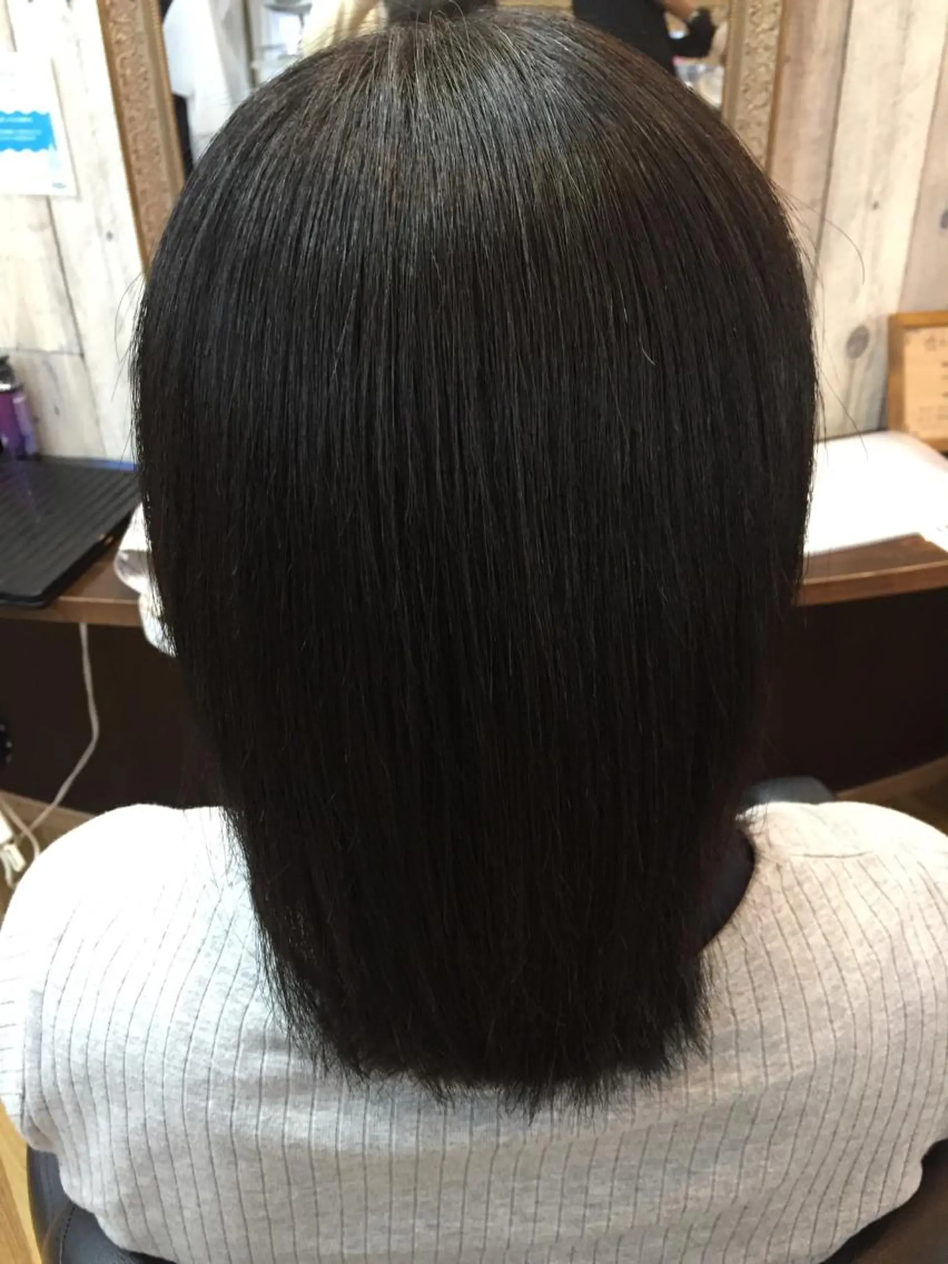 中山 ルミ子のヘアスタイル