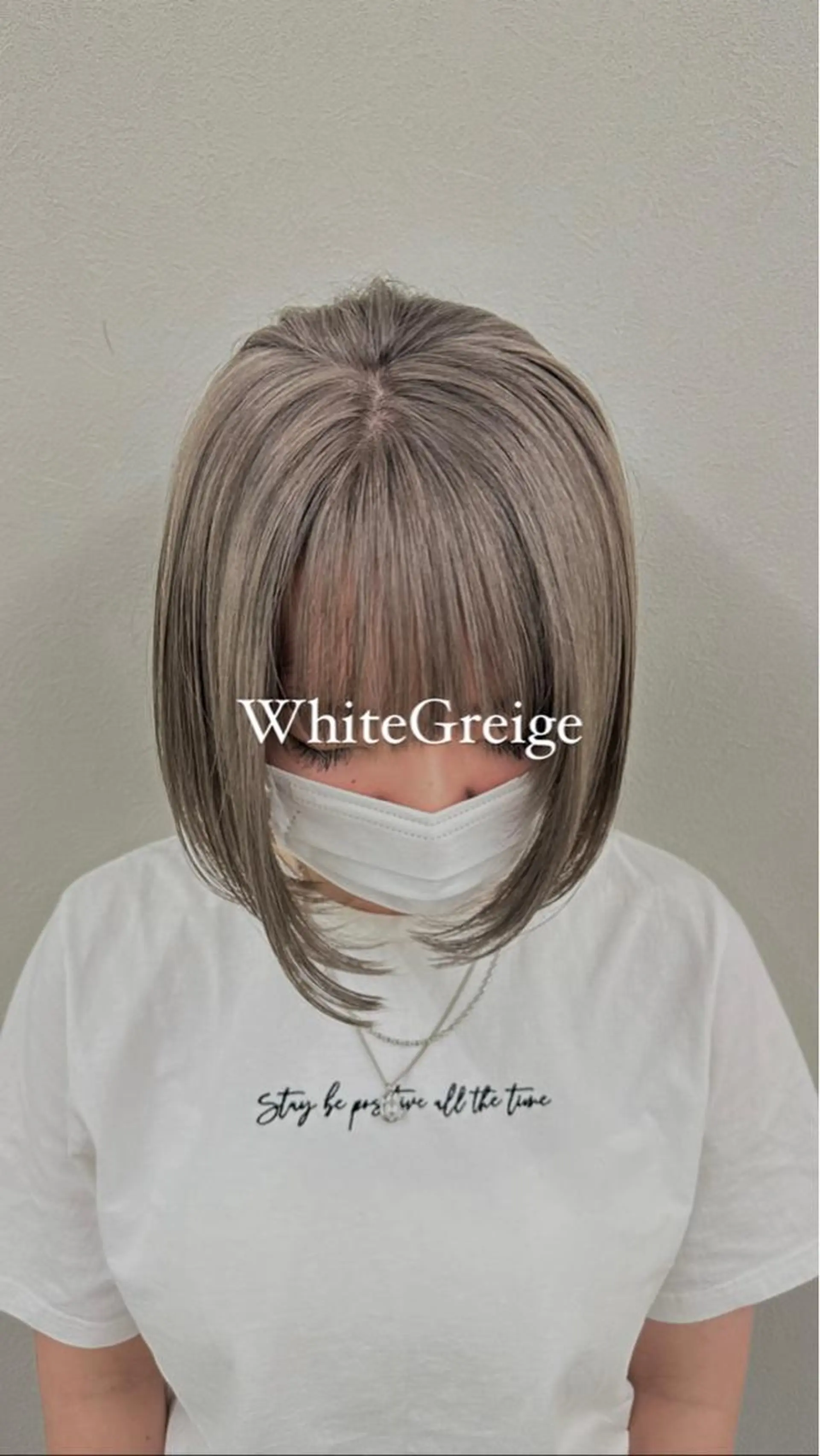 ショート 🫧ペール系カラー /デザイン秀喜🫧のヘアスタイル