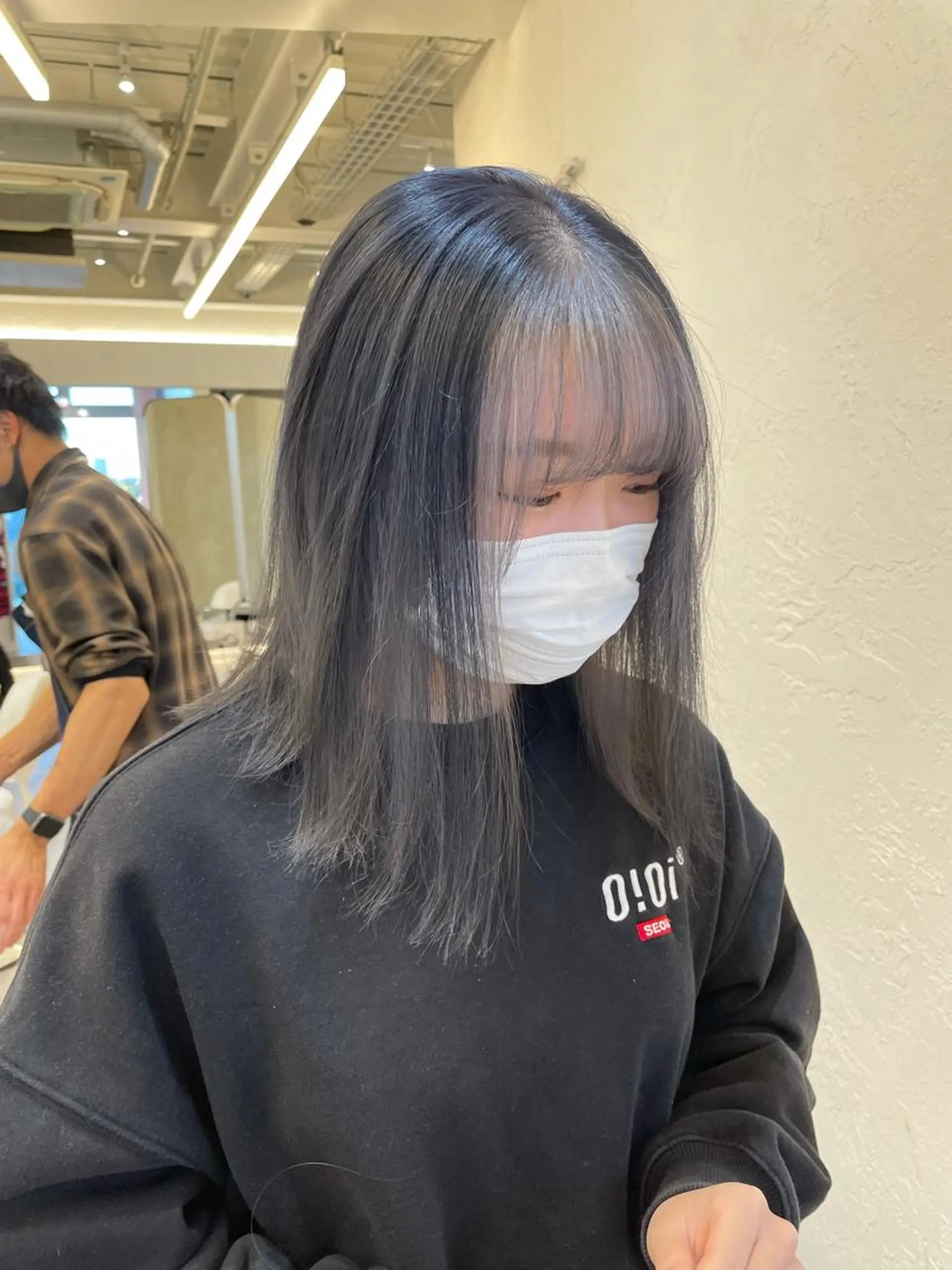 ミディアム カラー ヘアアレンジ カット ヘアカラー トリートメント ヘアセット 🍃柔らかヘアー田中 瑞希🍃のヘアスタイル