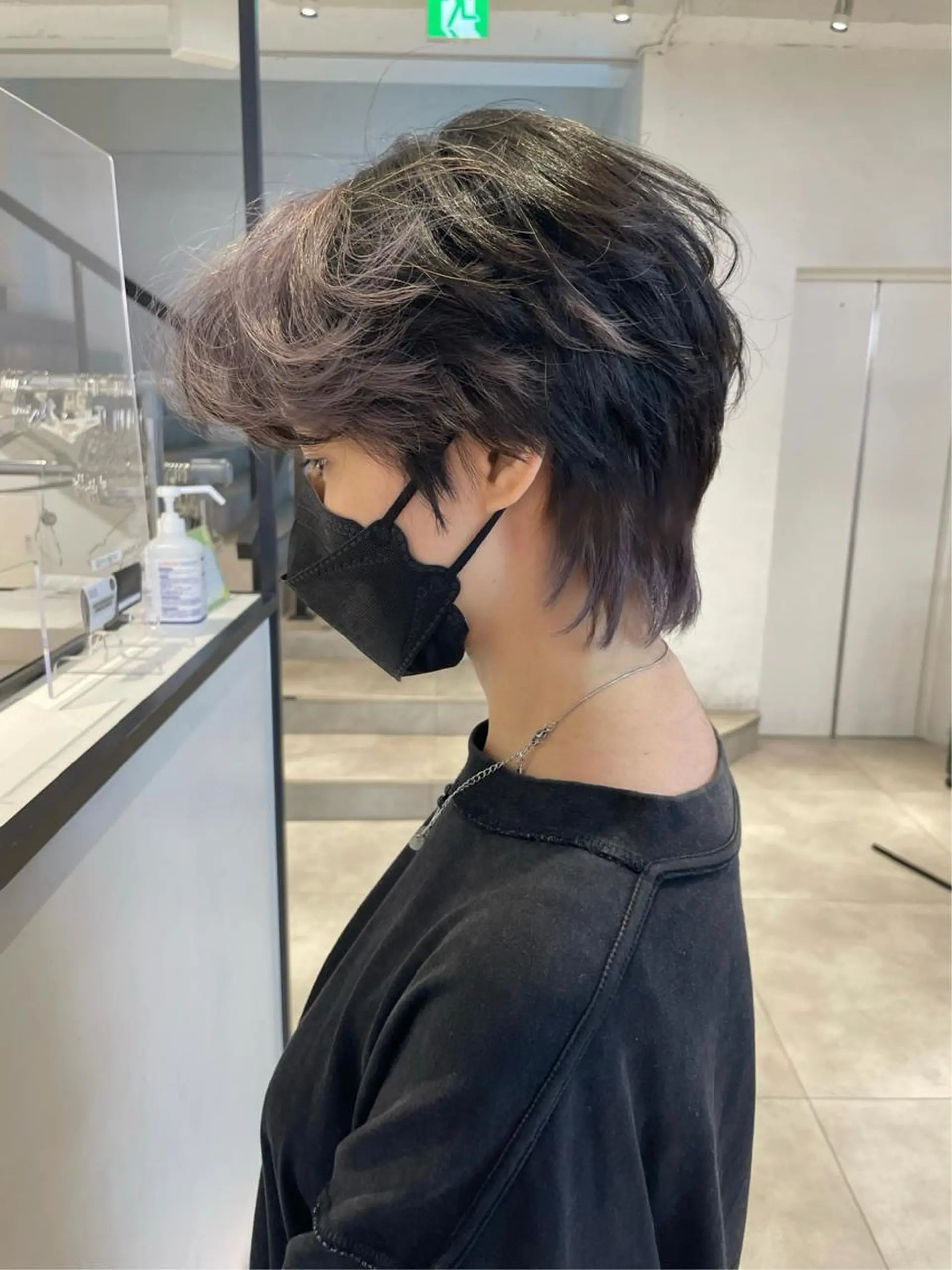 ショート カラー パーマ メンズ カット パーマ 🇰🇷カルマパーマ kaito🇰🇷のヘアスタイル