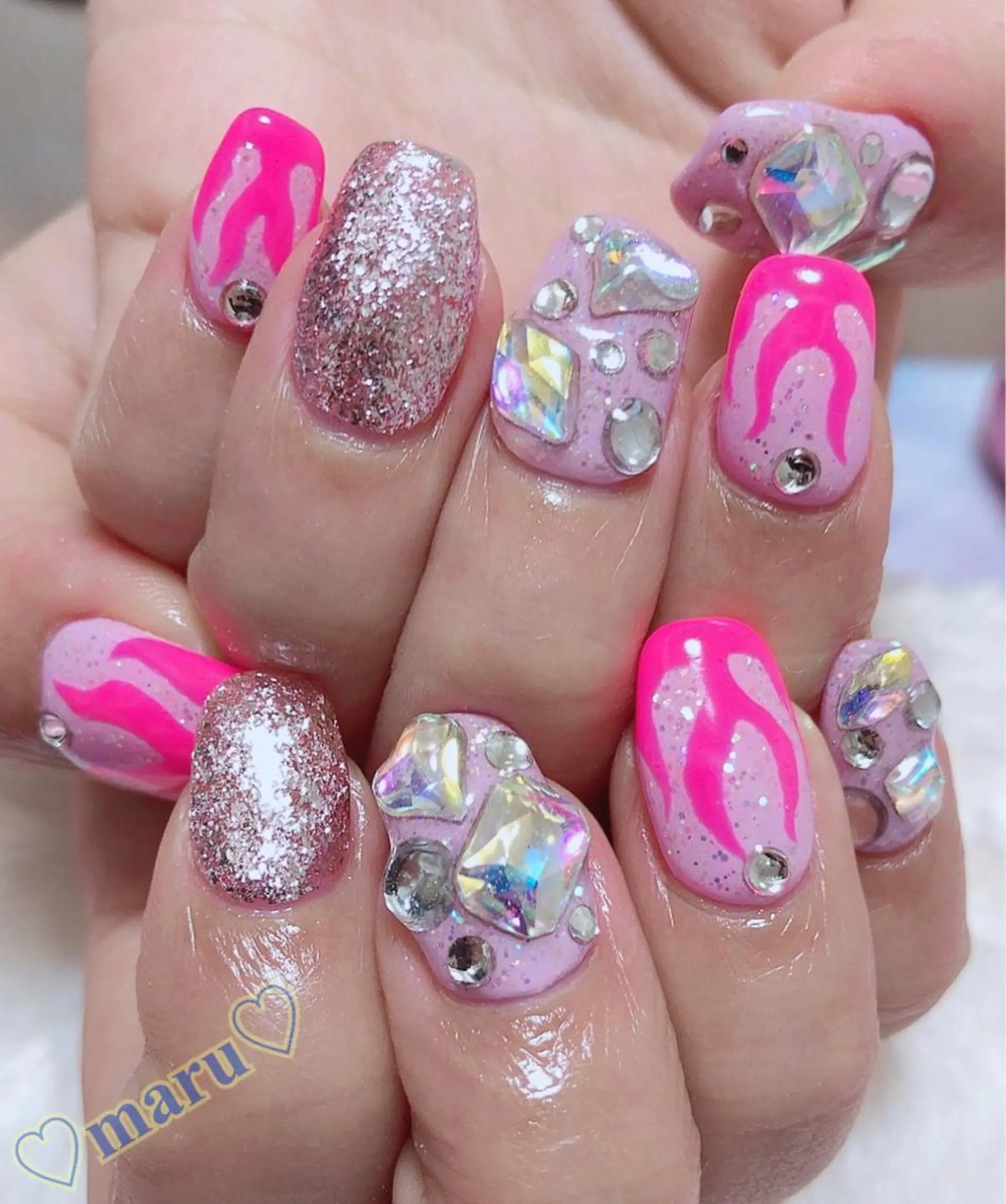 ネイル ハンドネイル フットネイル まるみ♡7/1〜値上 げ致します(>_<)のその他イメージ