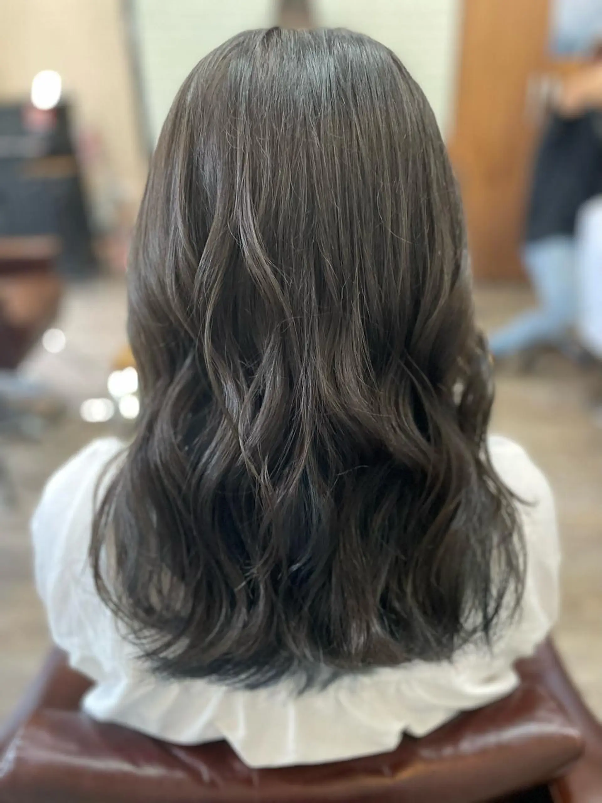 ロング カラー 透明感カラー 💎白髪染めも対応 🙆👌山本明菜のヘアスタイル