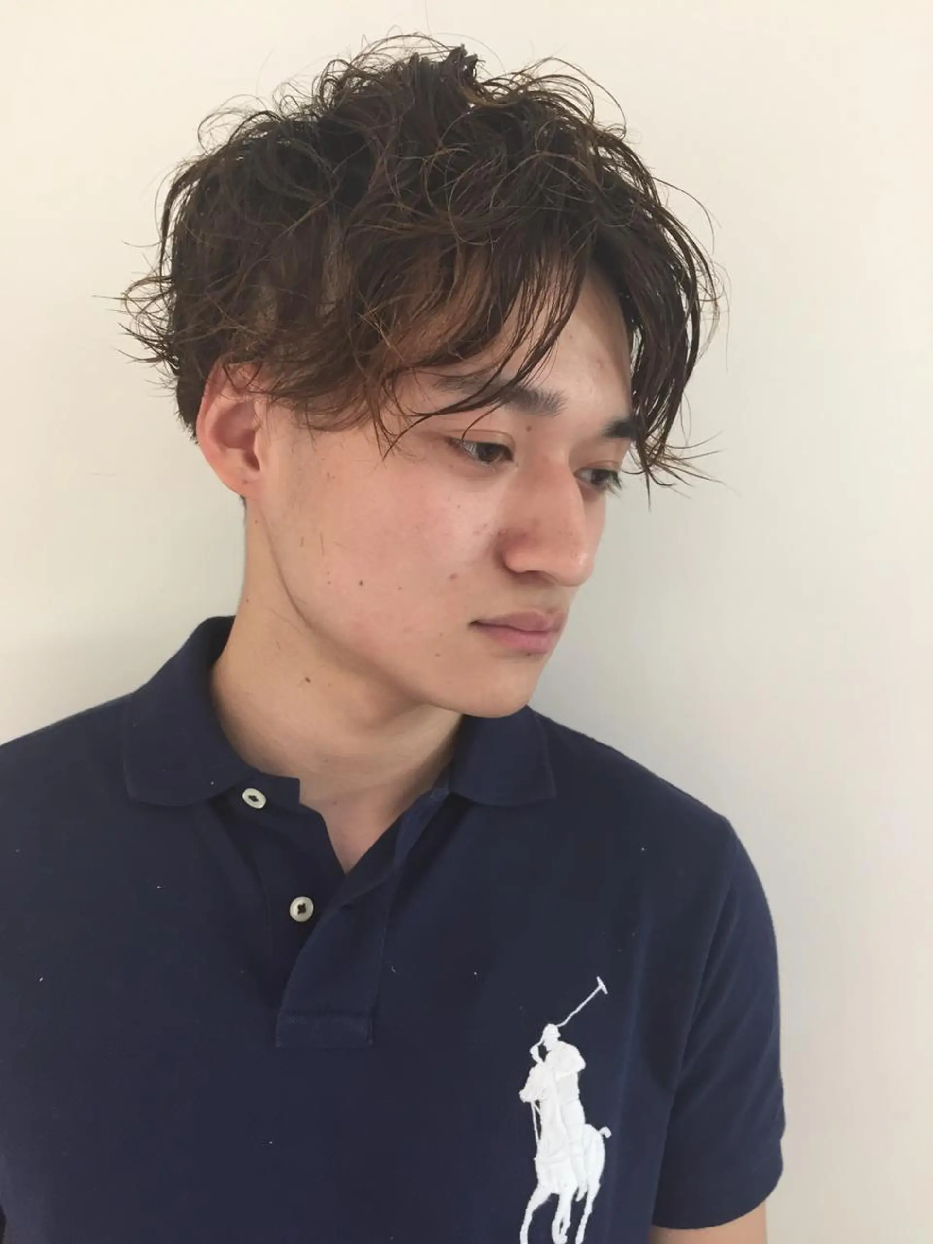 ショート パーマ ✂️小顔カット✂️ 山本有紀のヘアスタイル