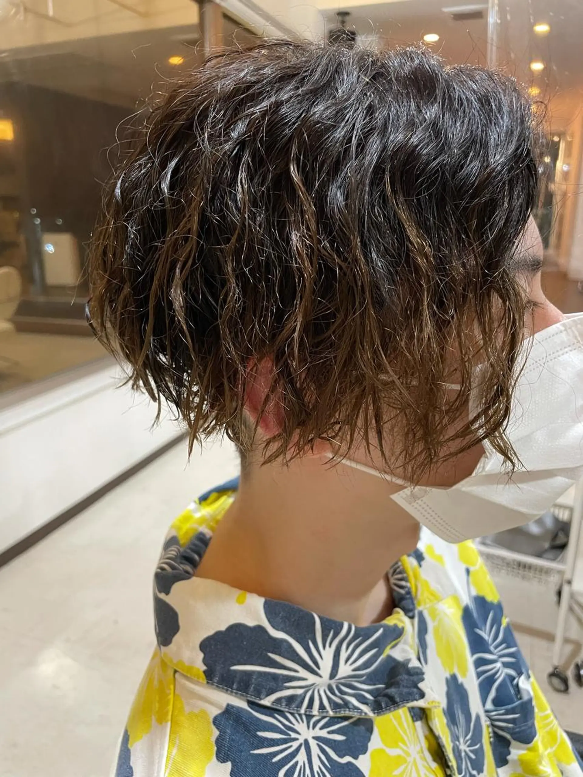 パーマ メンズ 伊丹Pilina 山田のヘアスタイル