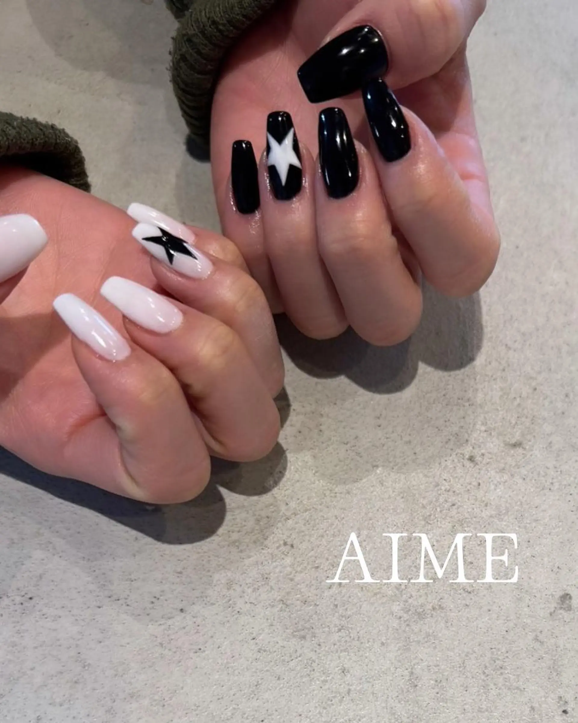 ネイル アートネイル ハンドネイル AIME （momo）のネイルデザイン