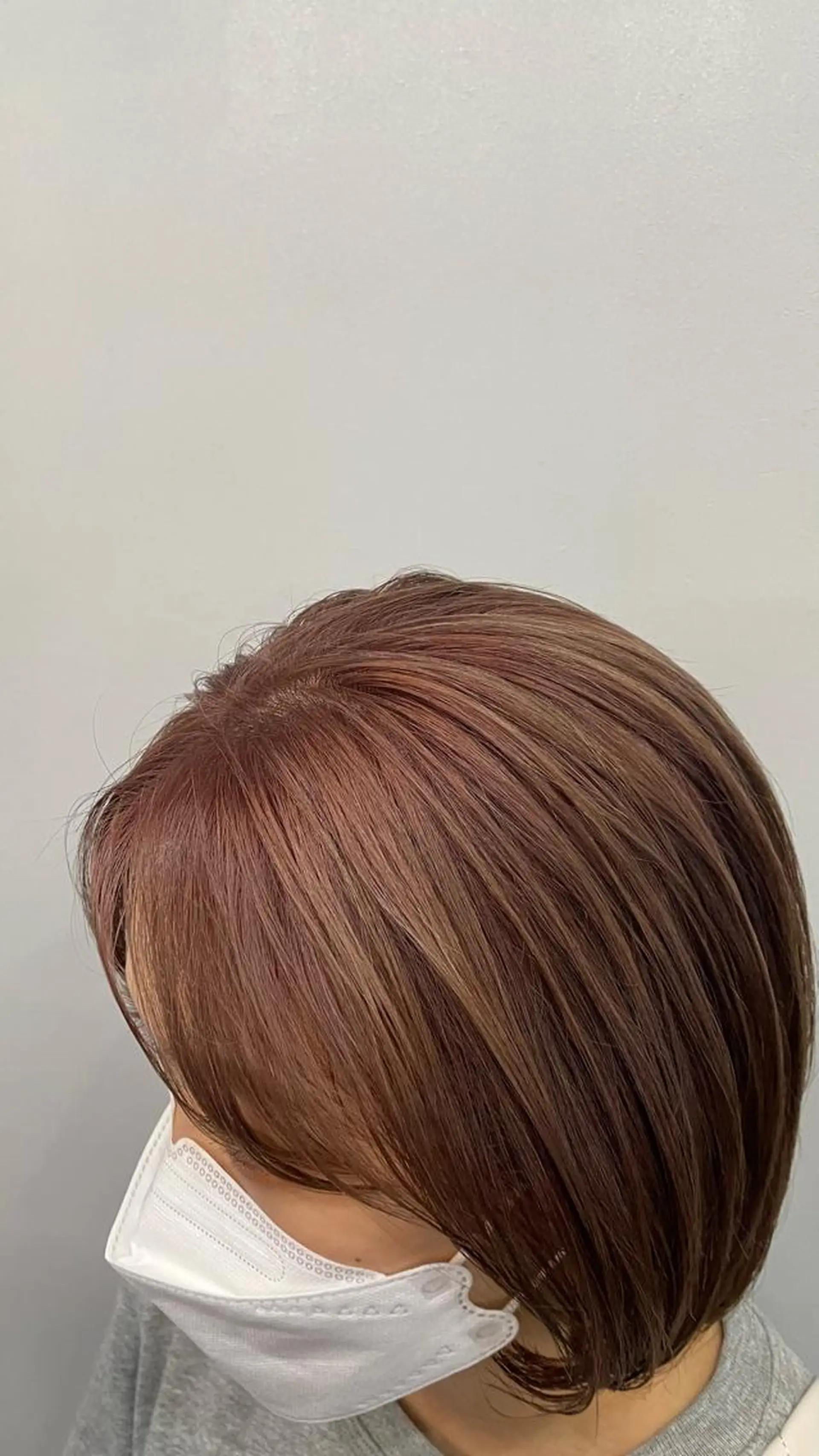 ショート カラー ヘアアレンジ ブリーチ ブラウンカラー ピンクカラー ピンクブラウン 💐ナチュラルヘア Kroda💐のヘアスタイル