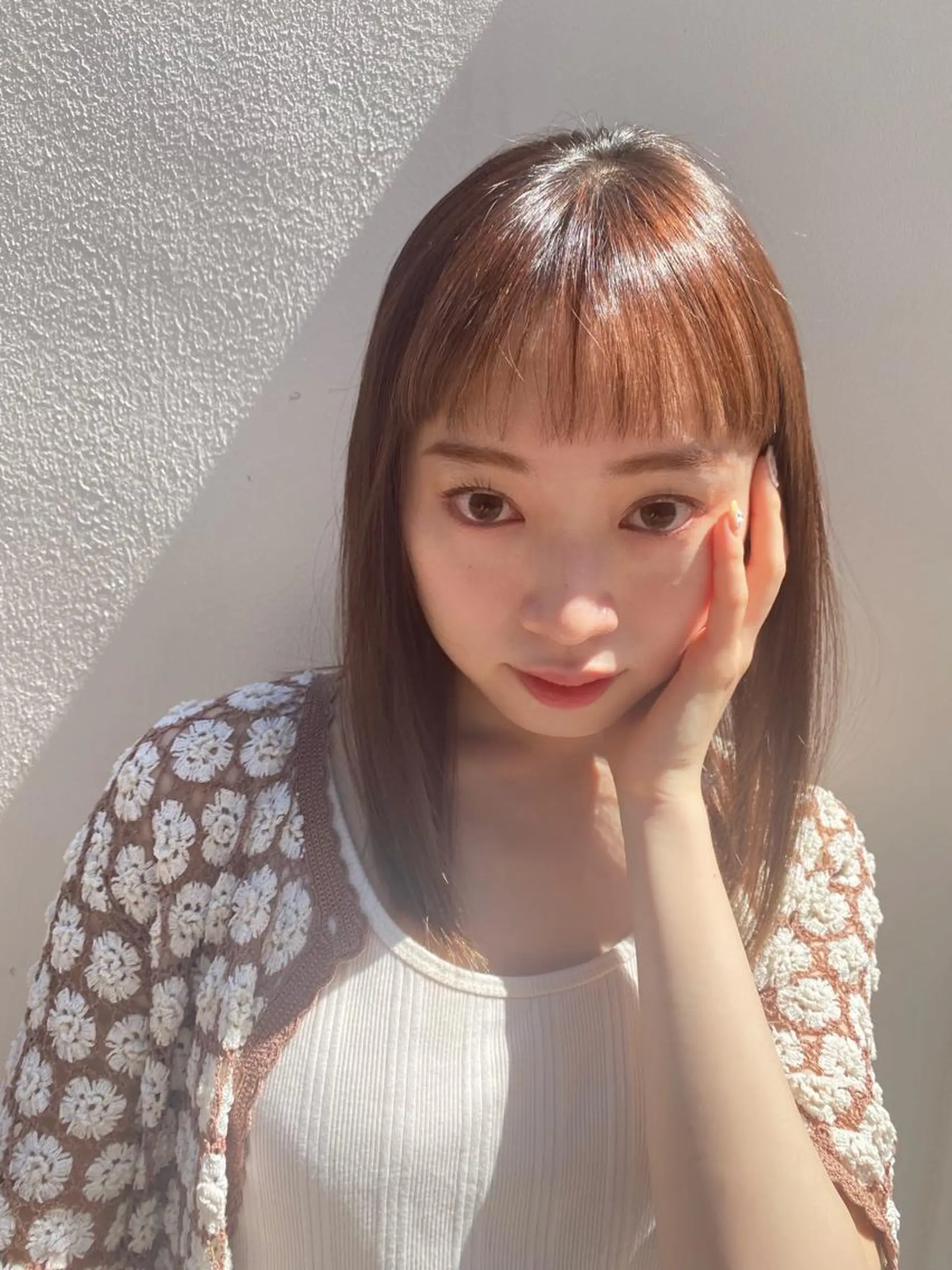 ミディアム カラー 🪭risa 暖色/レイヤー🪭のヘアスタイル