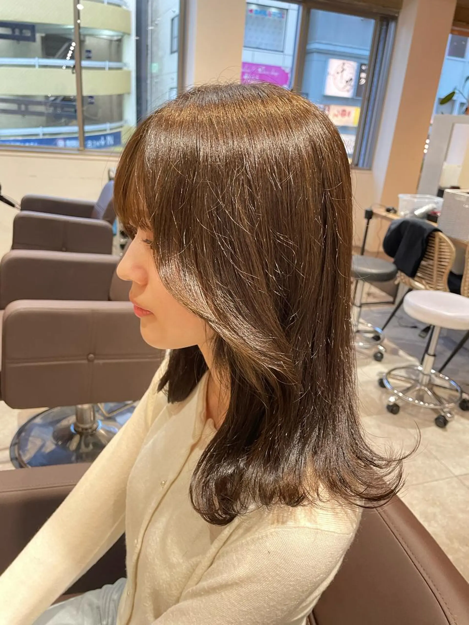 セミロング カット 👾TAMURA MAAYA👾のヘアスタイル